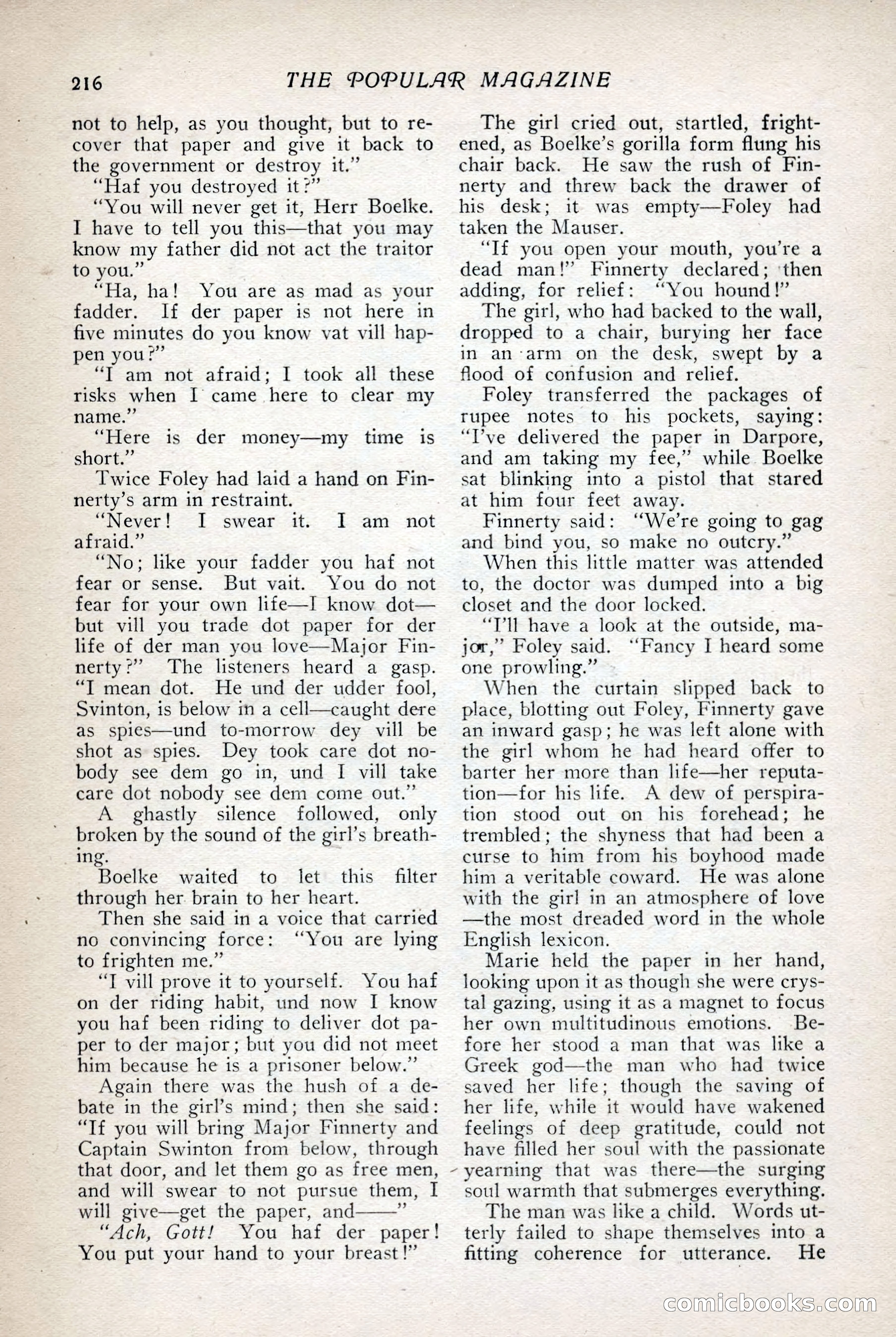 The Popular Magazine, July 7, 1918 — page 222 of 234