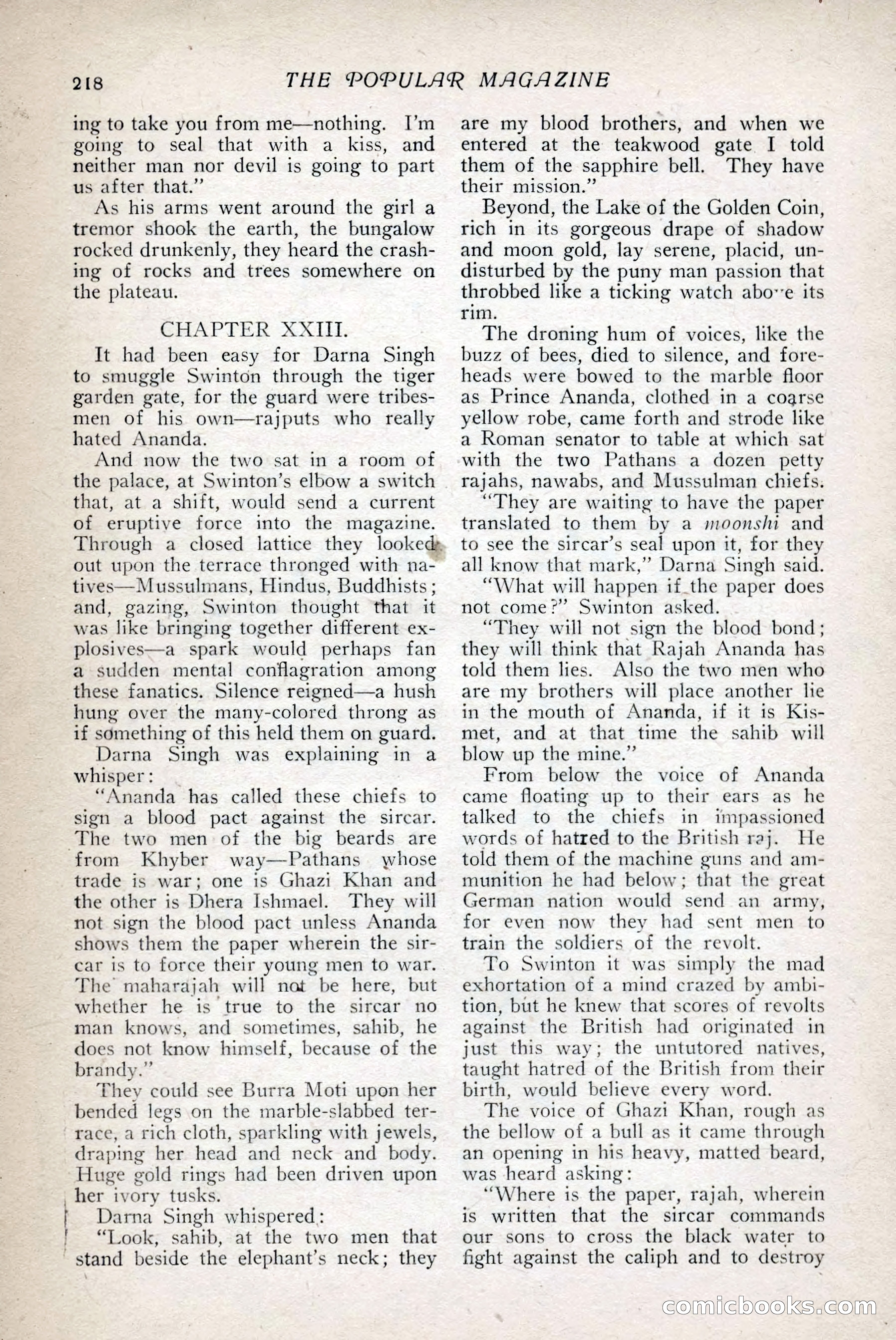 The Popular Magazine, July 7, 1918 — page 224 of 234