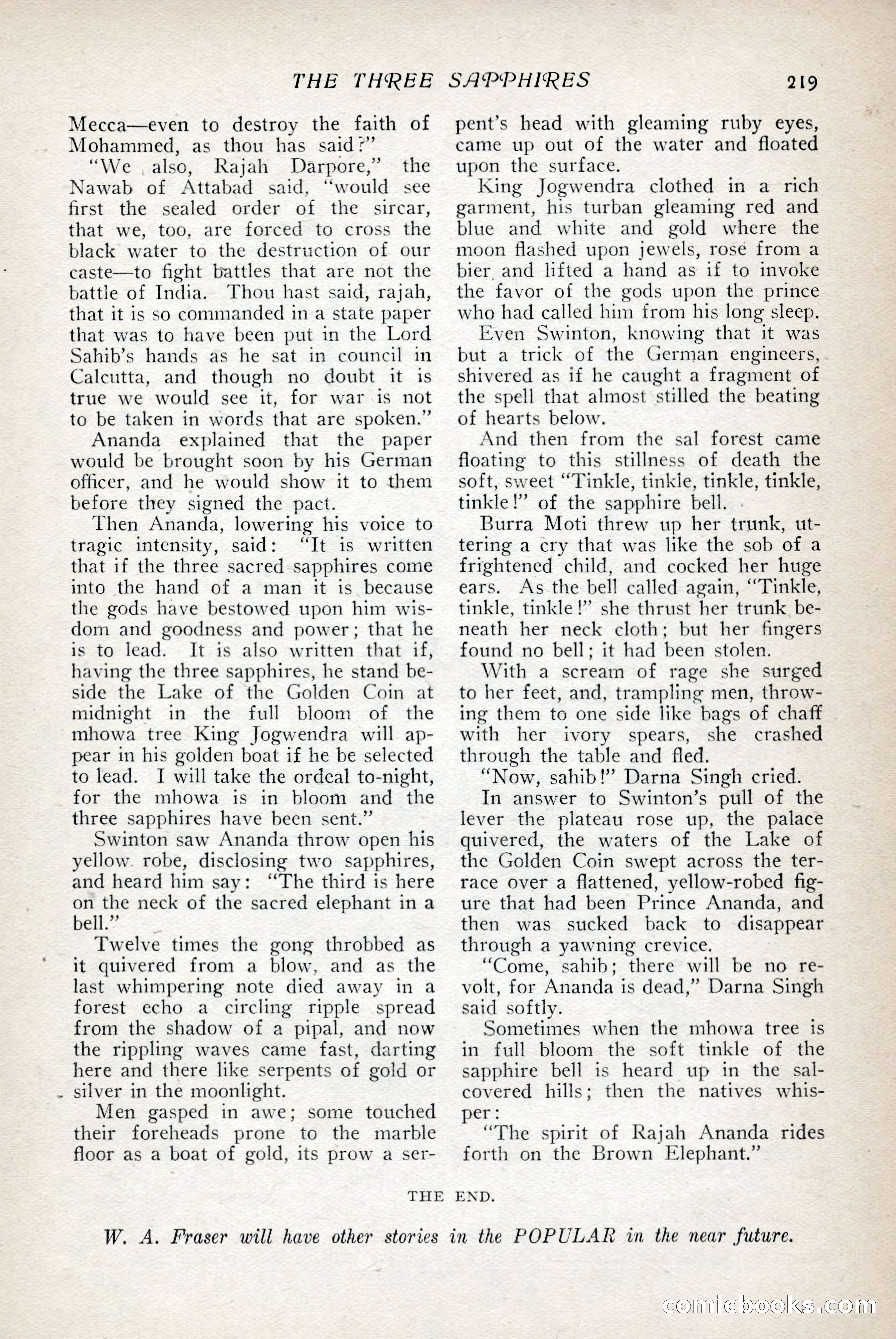 The Popular Magazine, July 7, 1918 — page 225 of 234