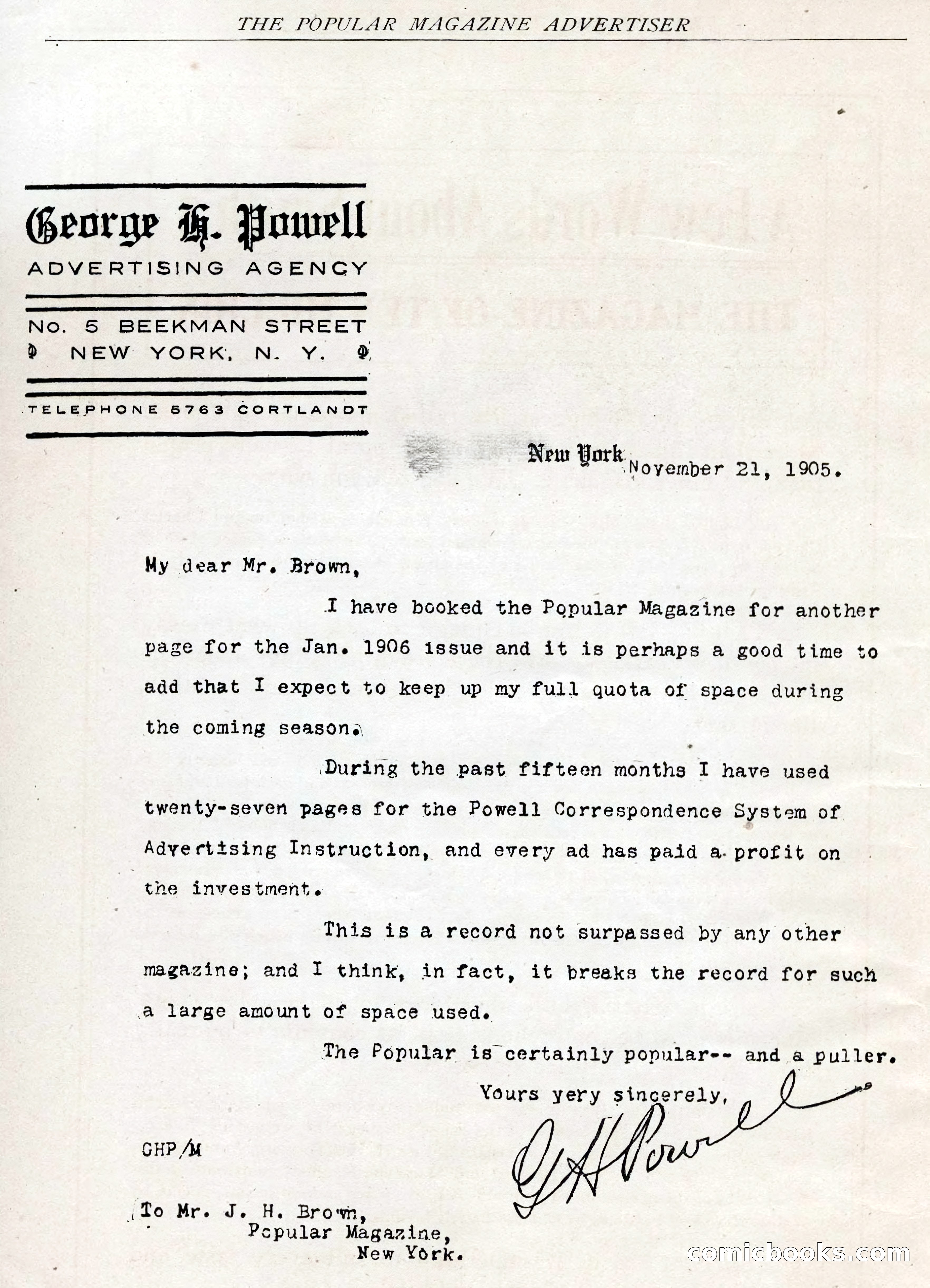 Popular Magazine, February 1906 — page 6 of 228