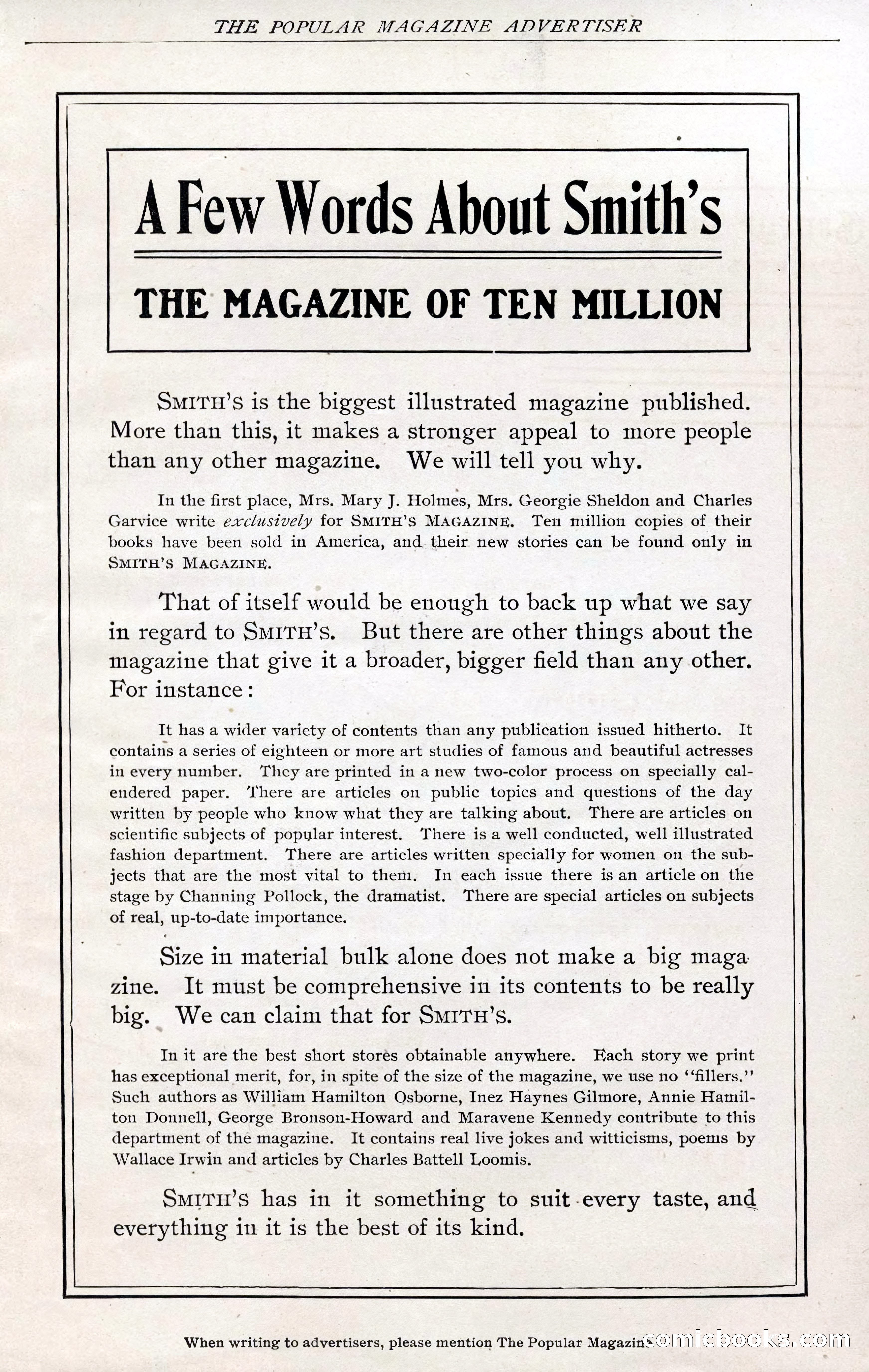 Popular Magazine, February 1906 — page 7 of 228