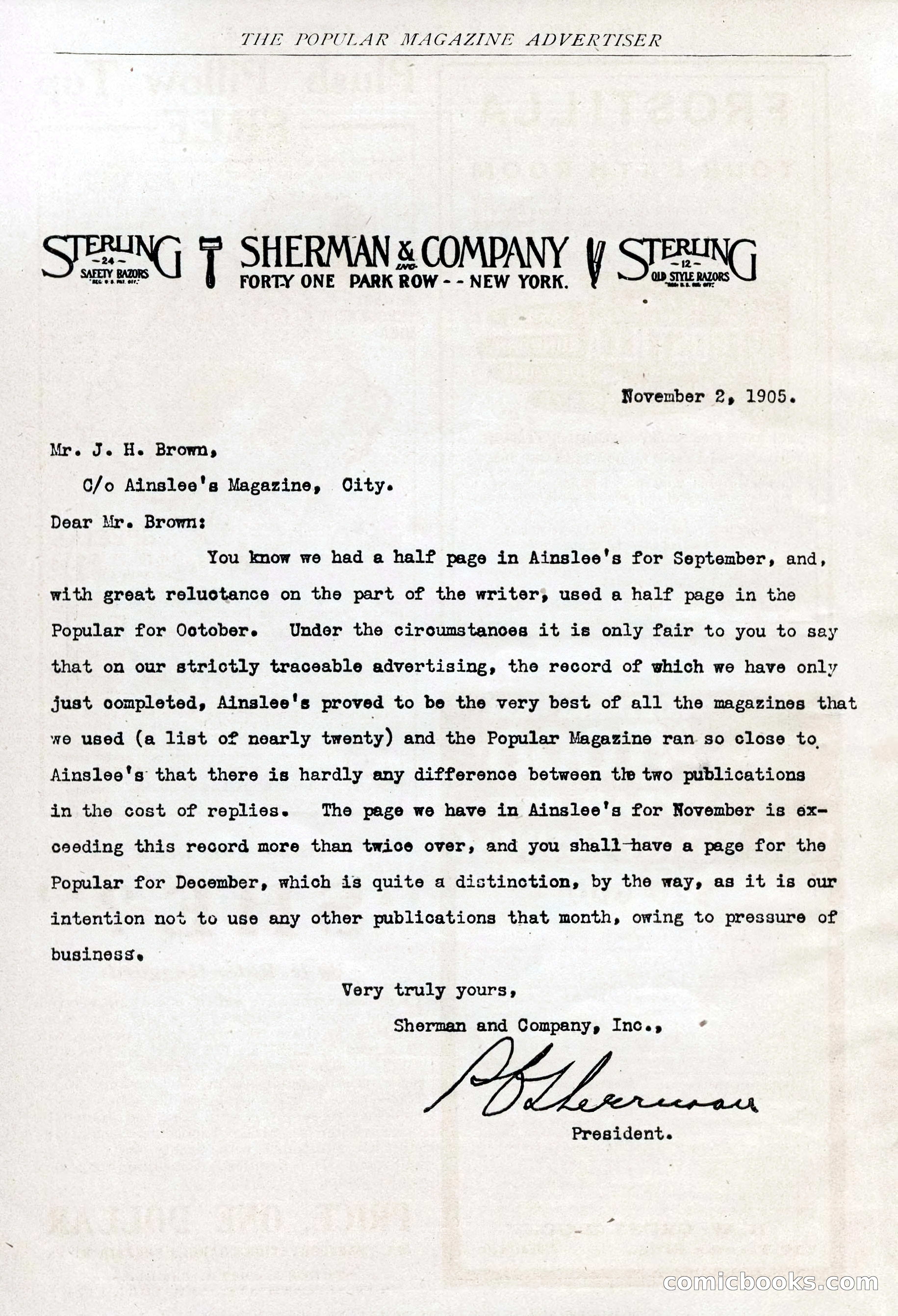 Popular Magazine, February 1906 — page 8 of 228