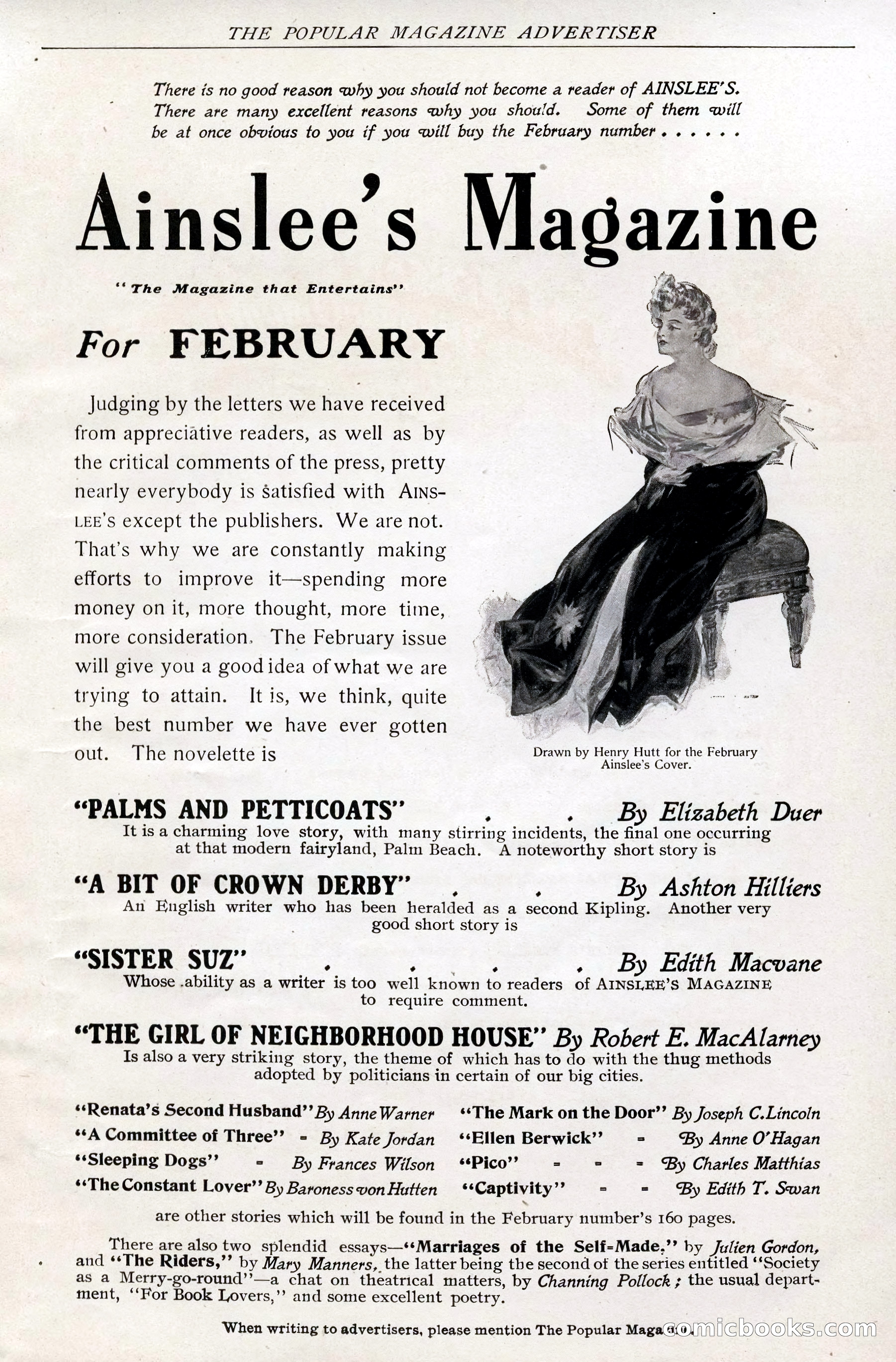 Popular Magazine, February 1906 — page 11 of 228