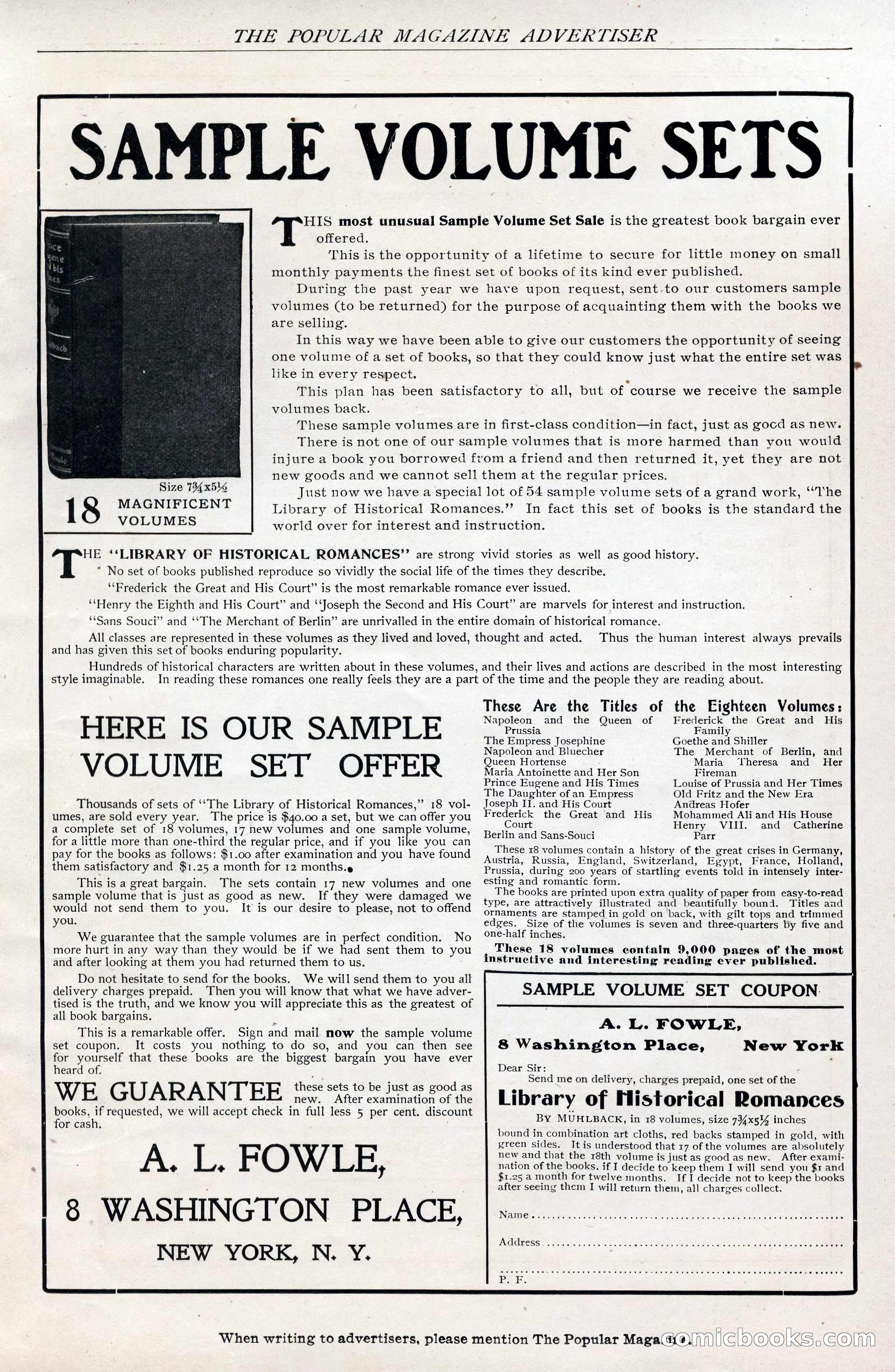 Popular Magazine, February 1906 — page 15 of 228