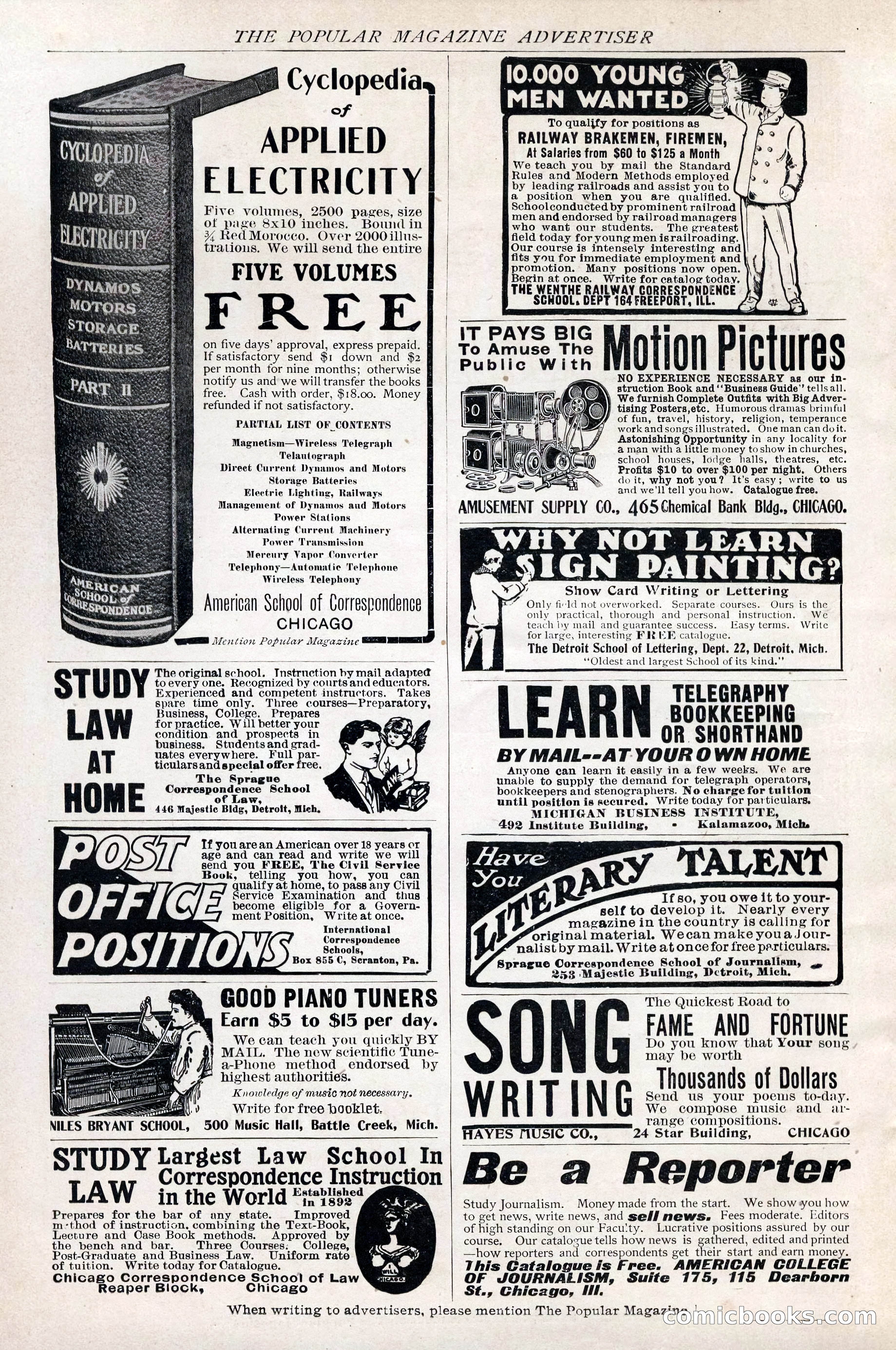 Popular Magazine, February 1906 — page 16 of 228