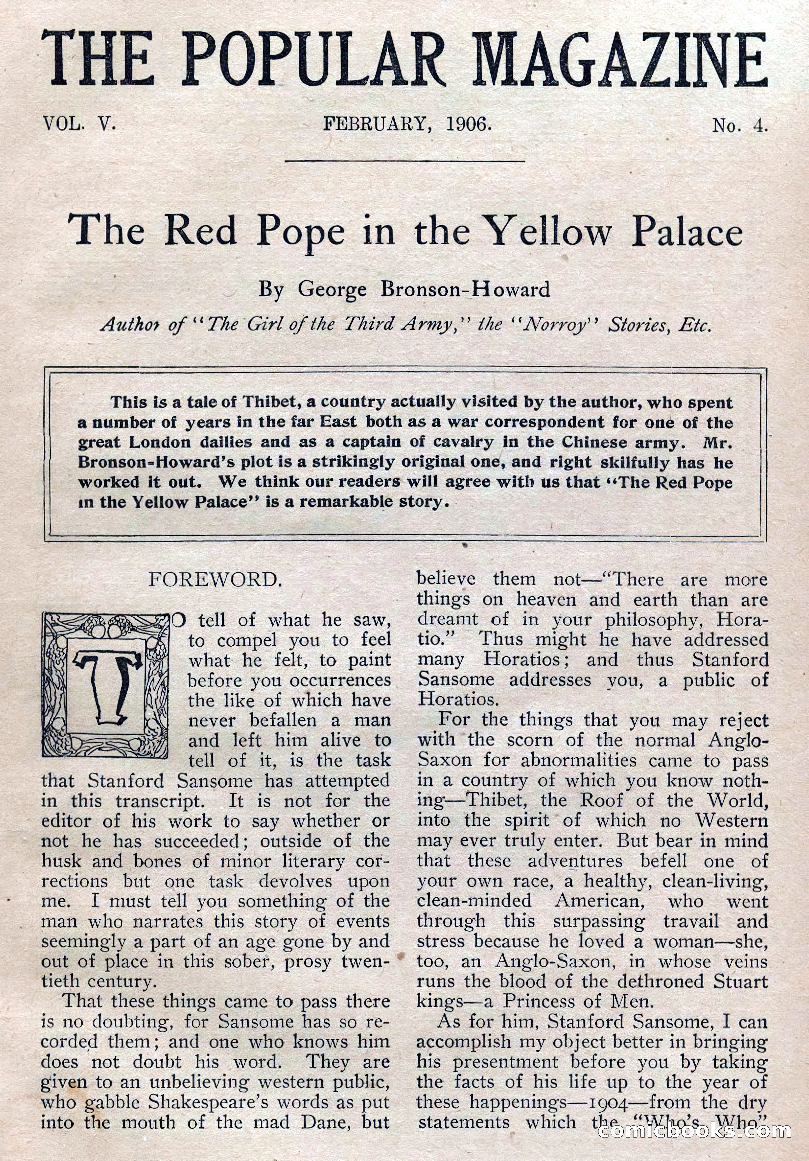 Popular Magazine, February 1906 — page 19 of 228