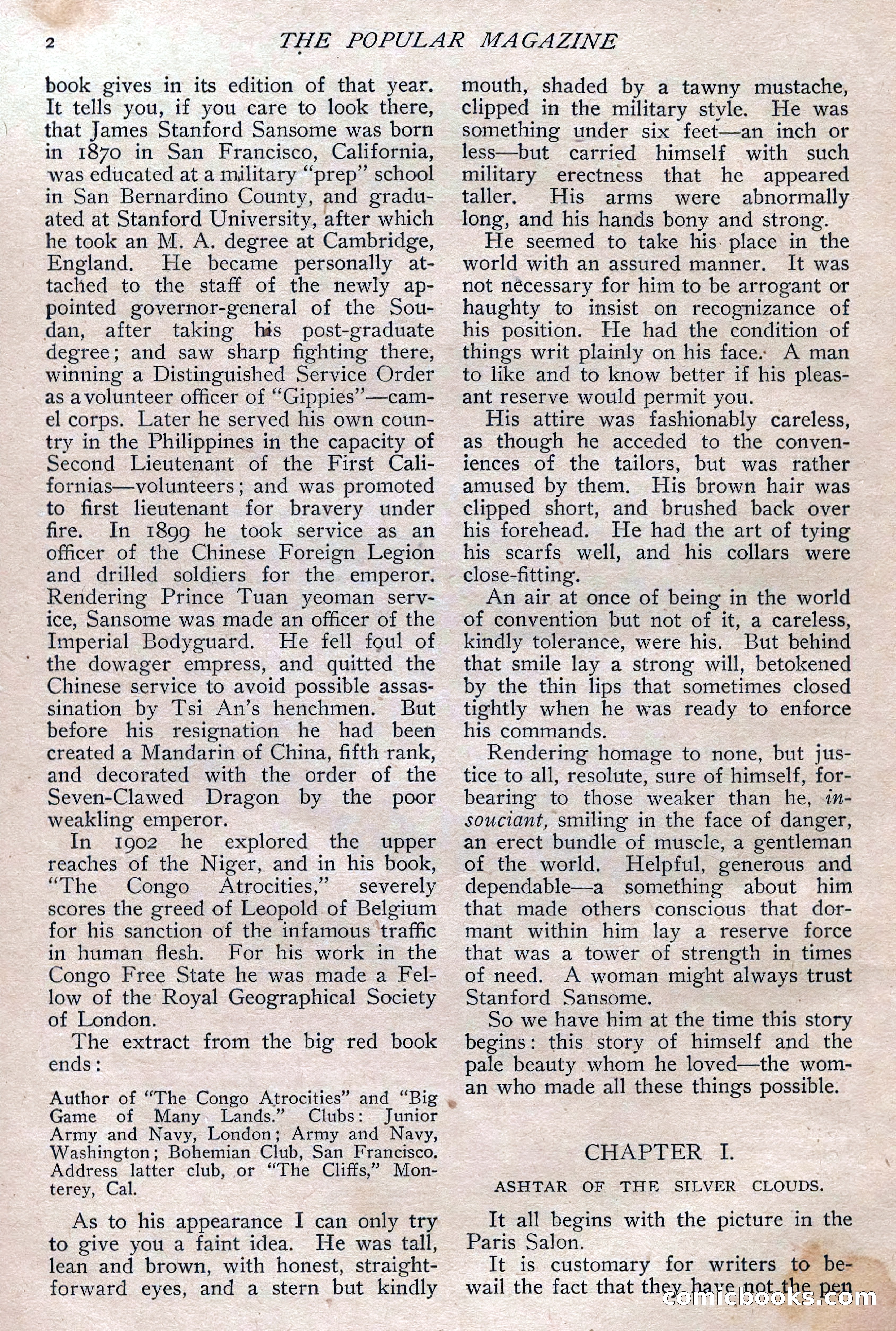 Popular Magazine, February 1906 — page 20 of 228