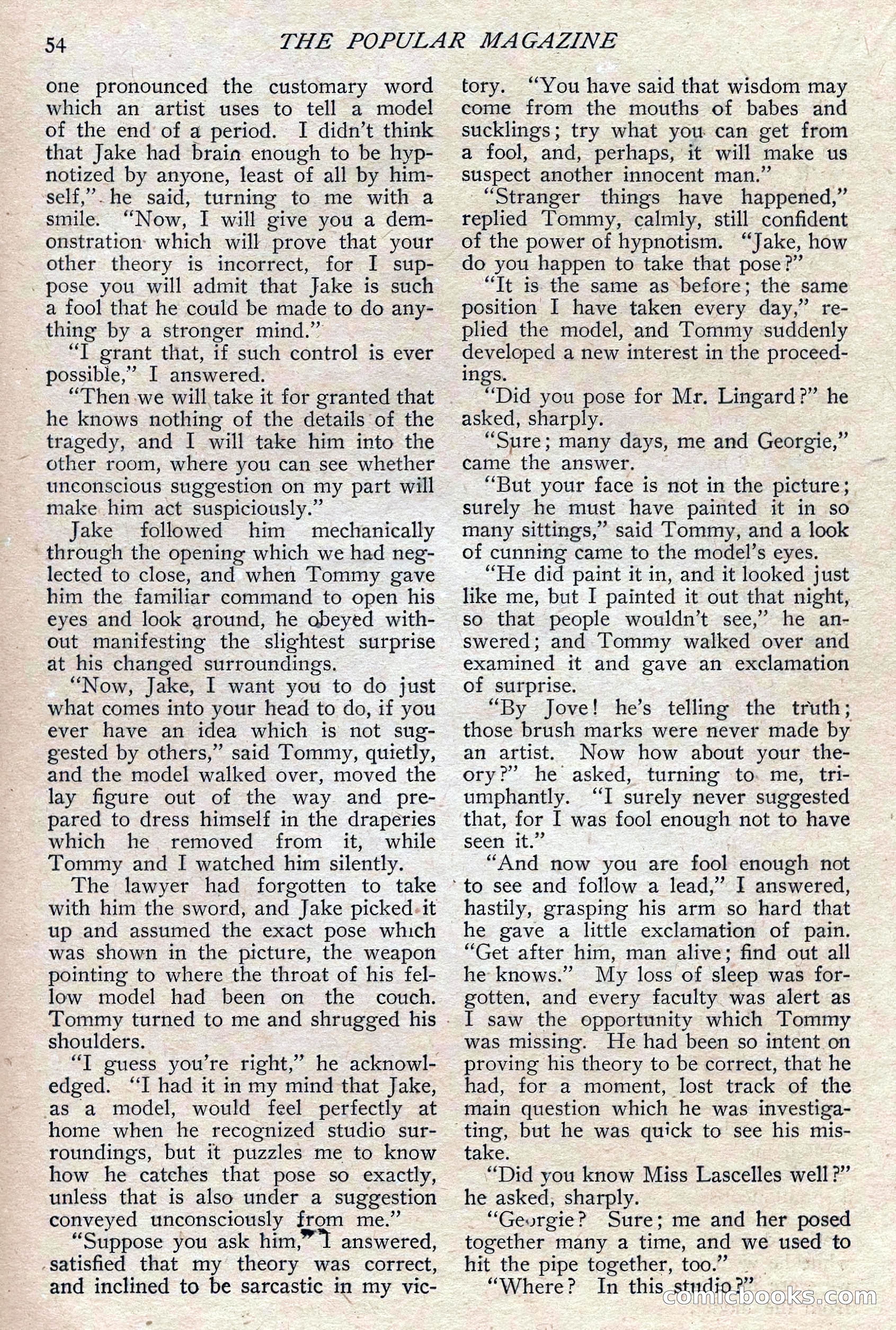 Popular Magazine, February 1906 — page 72 of 228