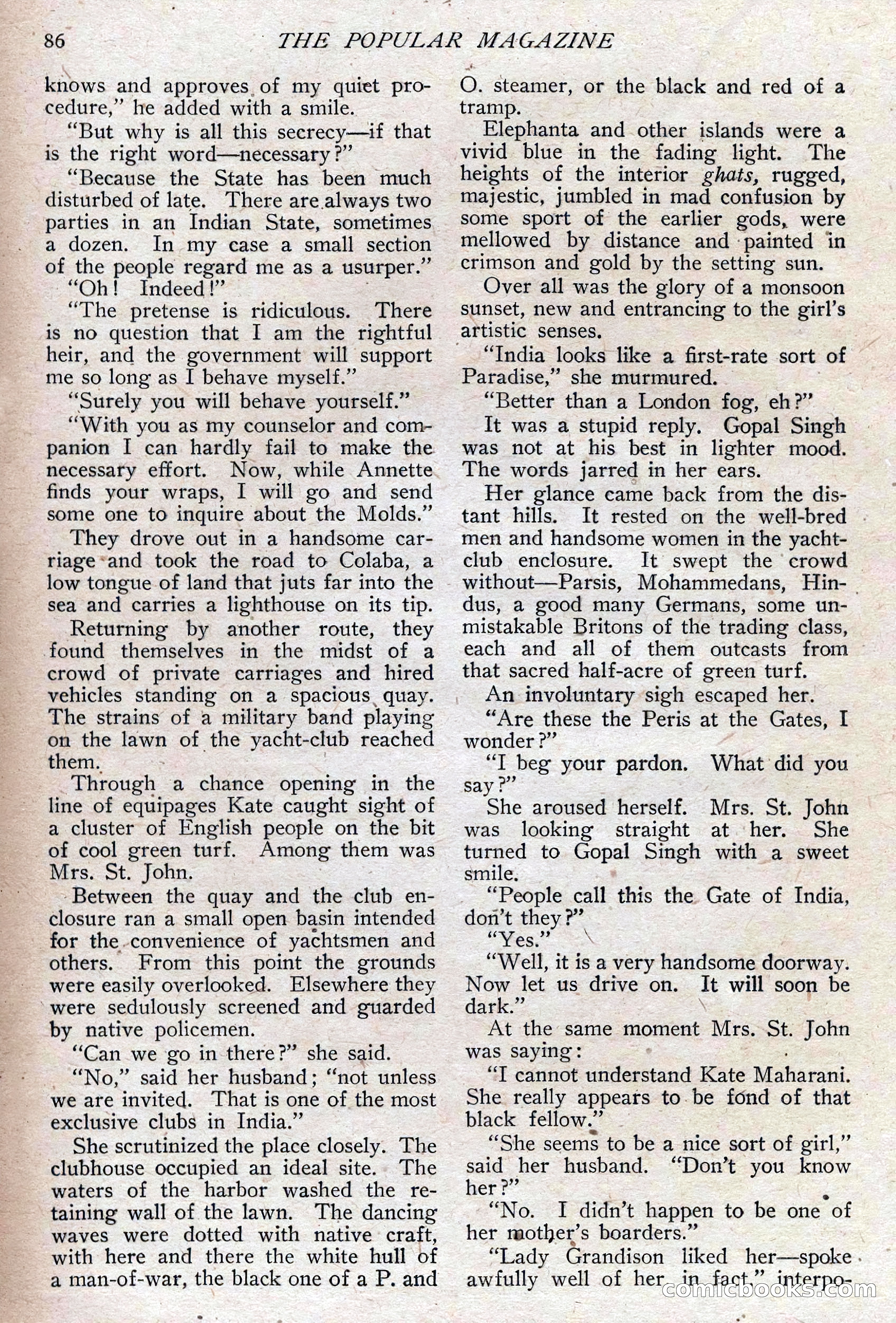 Popular Magazine, February 1906 — page 104 of 228