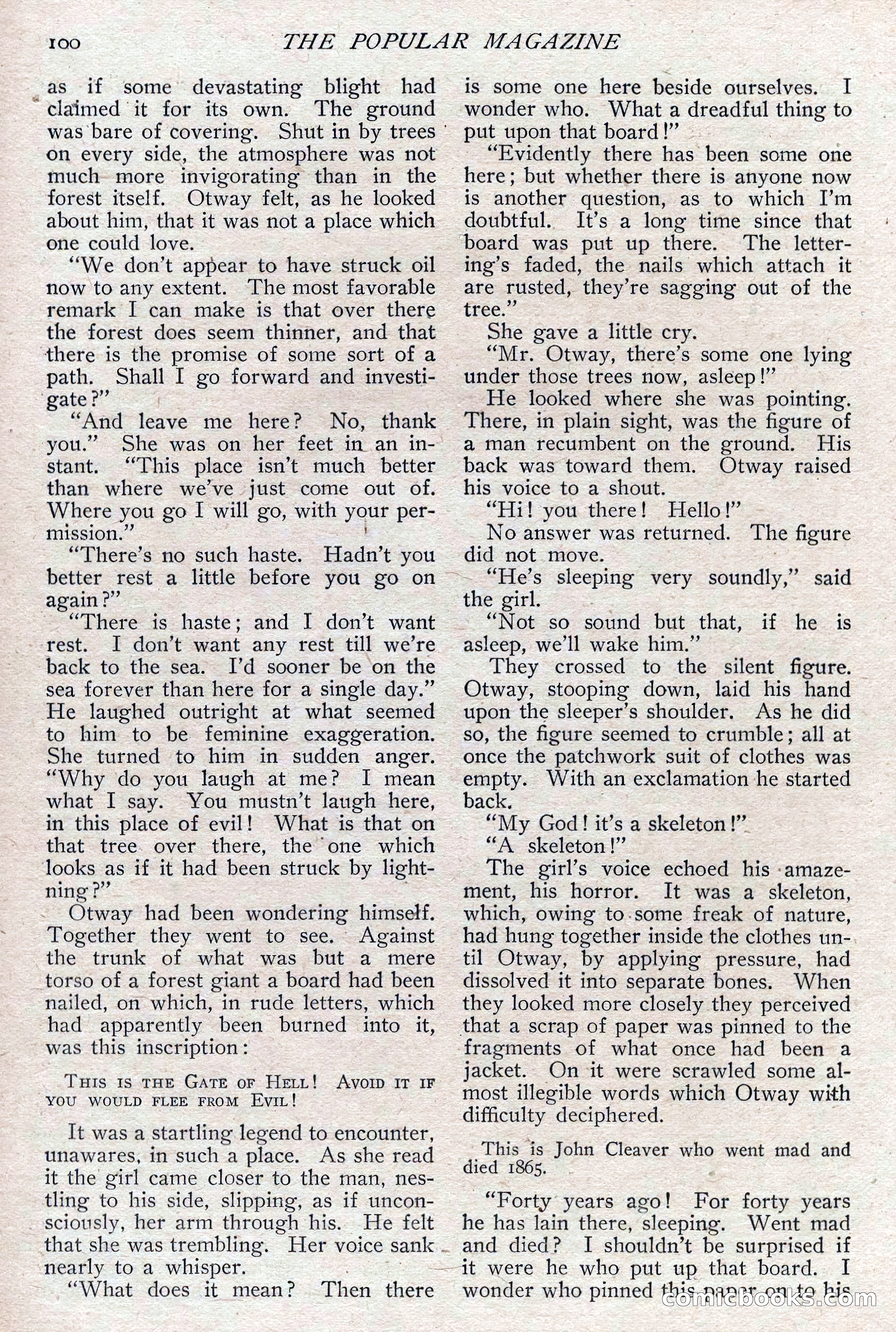 Popular Magazine, February 1906 — page 118 of 228