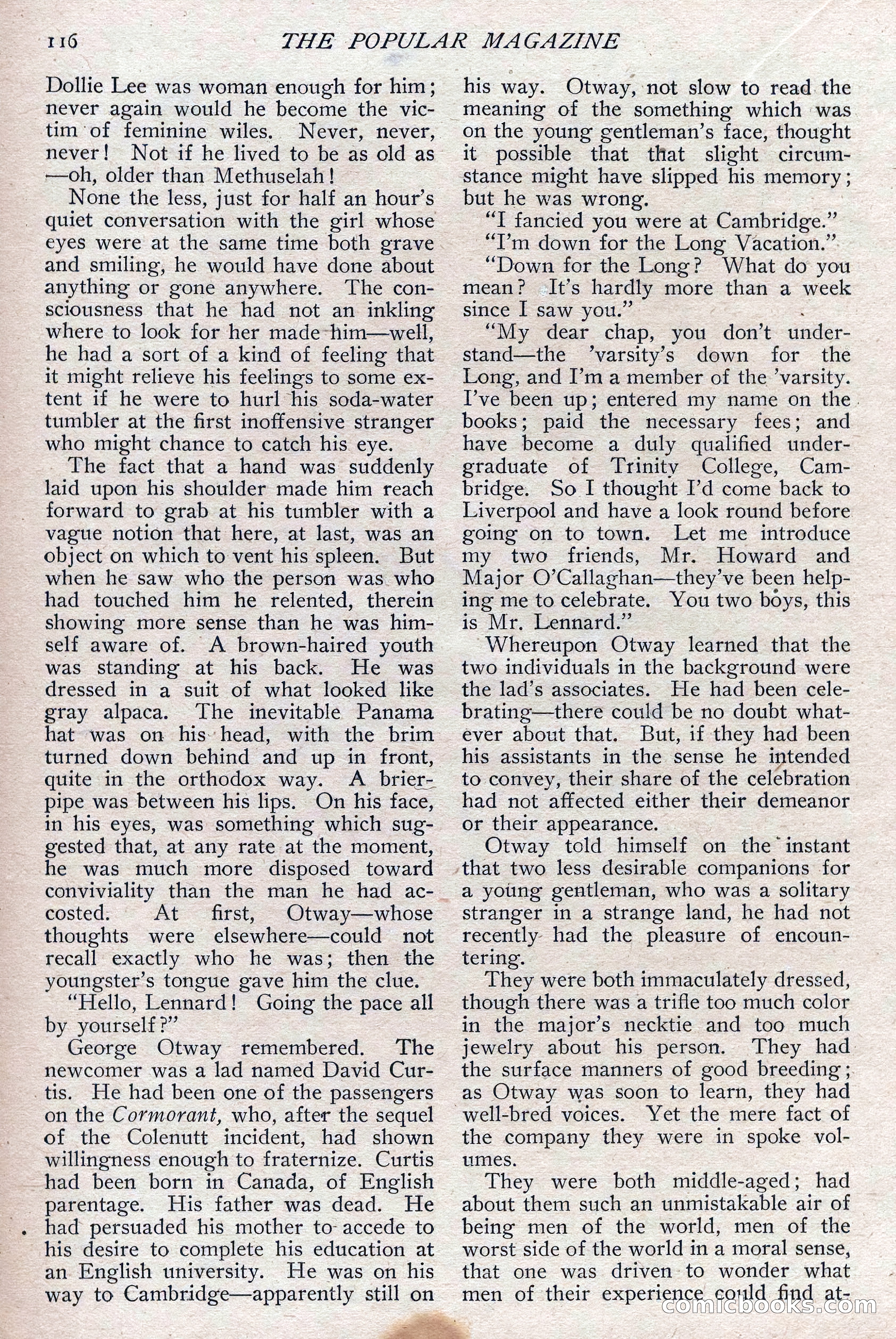 Popular Magazine, February 1906 — page 134 of 228