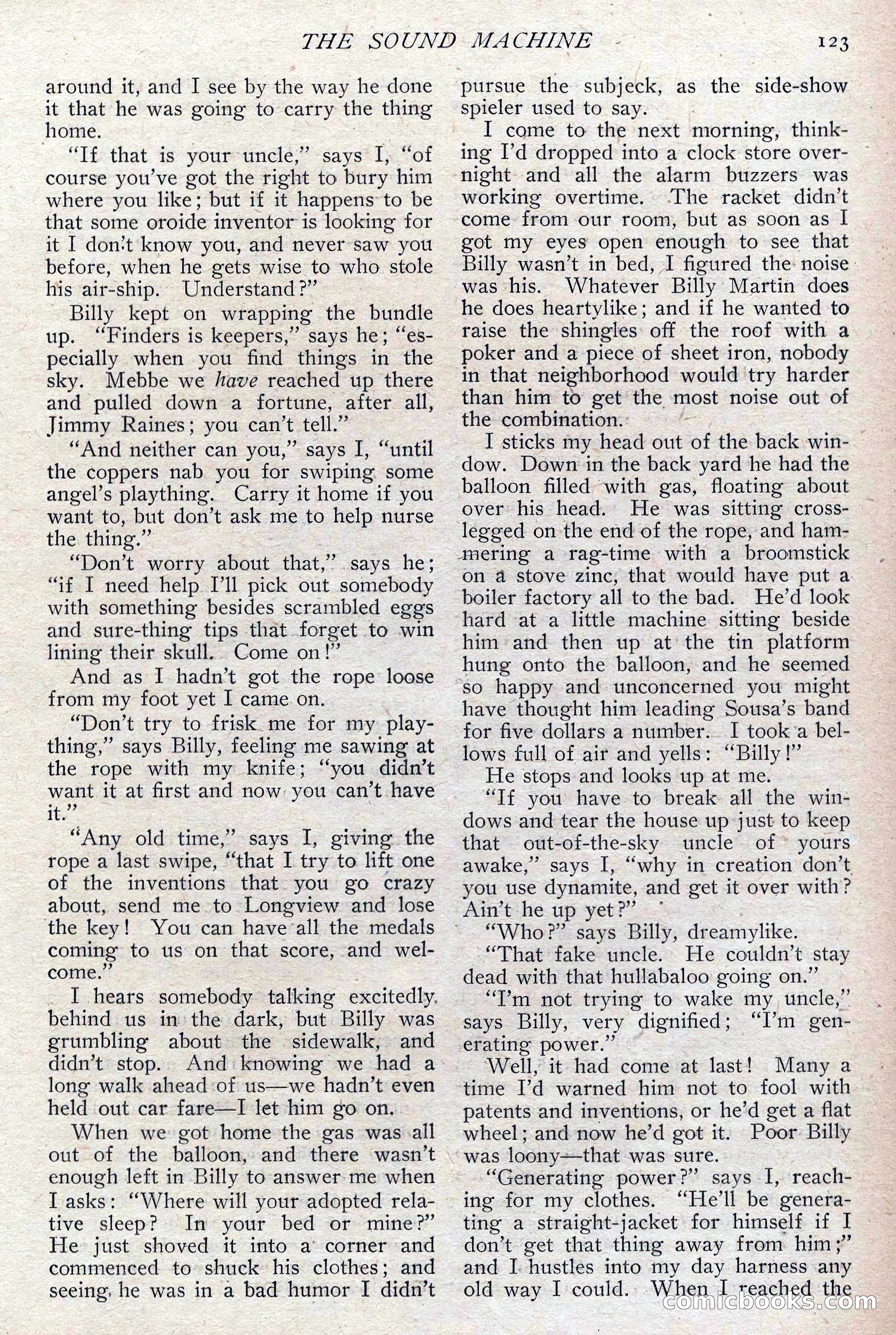 Popular Magazine, February 1906 — page 141 of 228