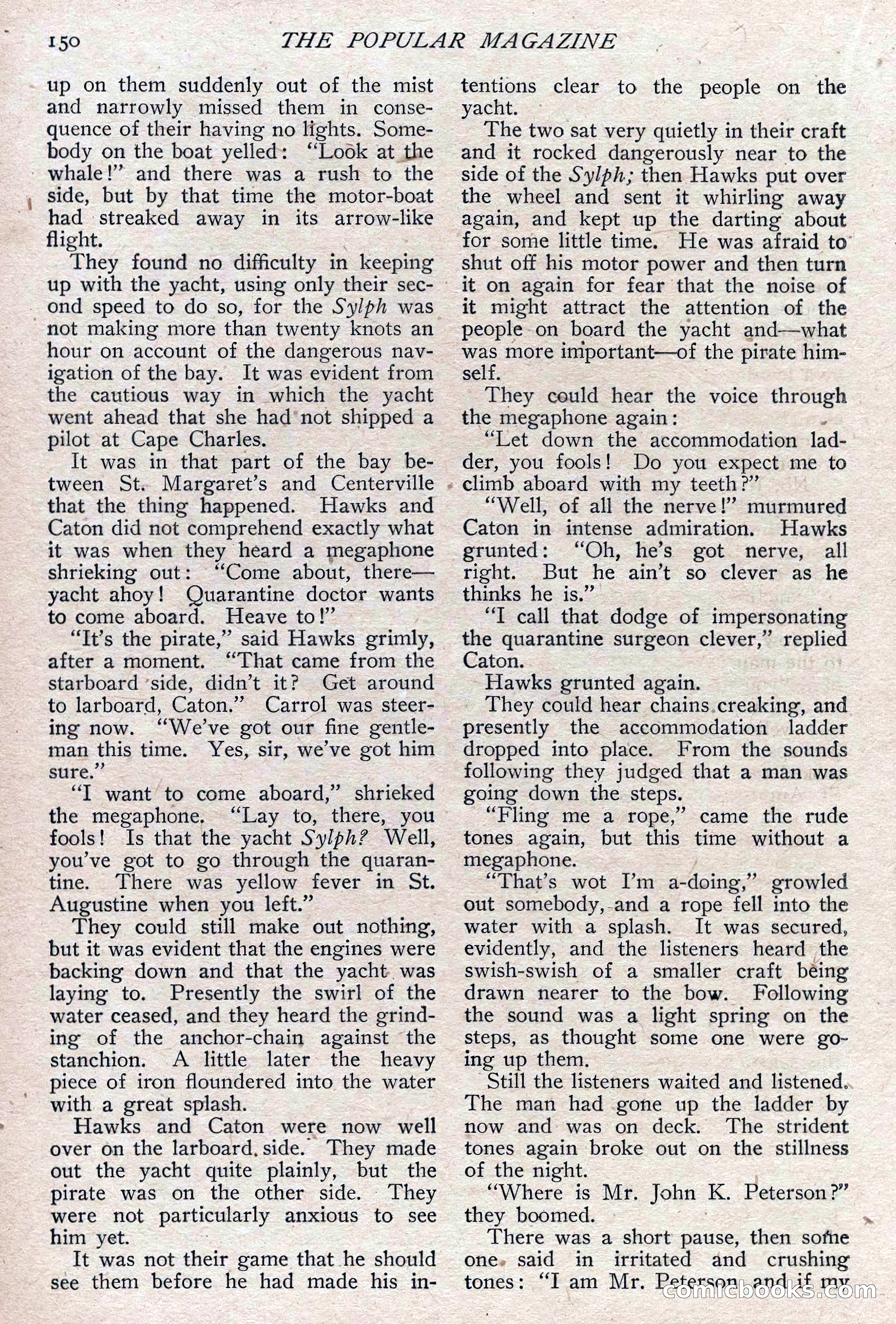 Popular Magazine, February 1906 — page 168 of 228