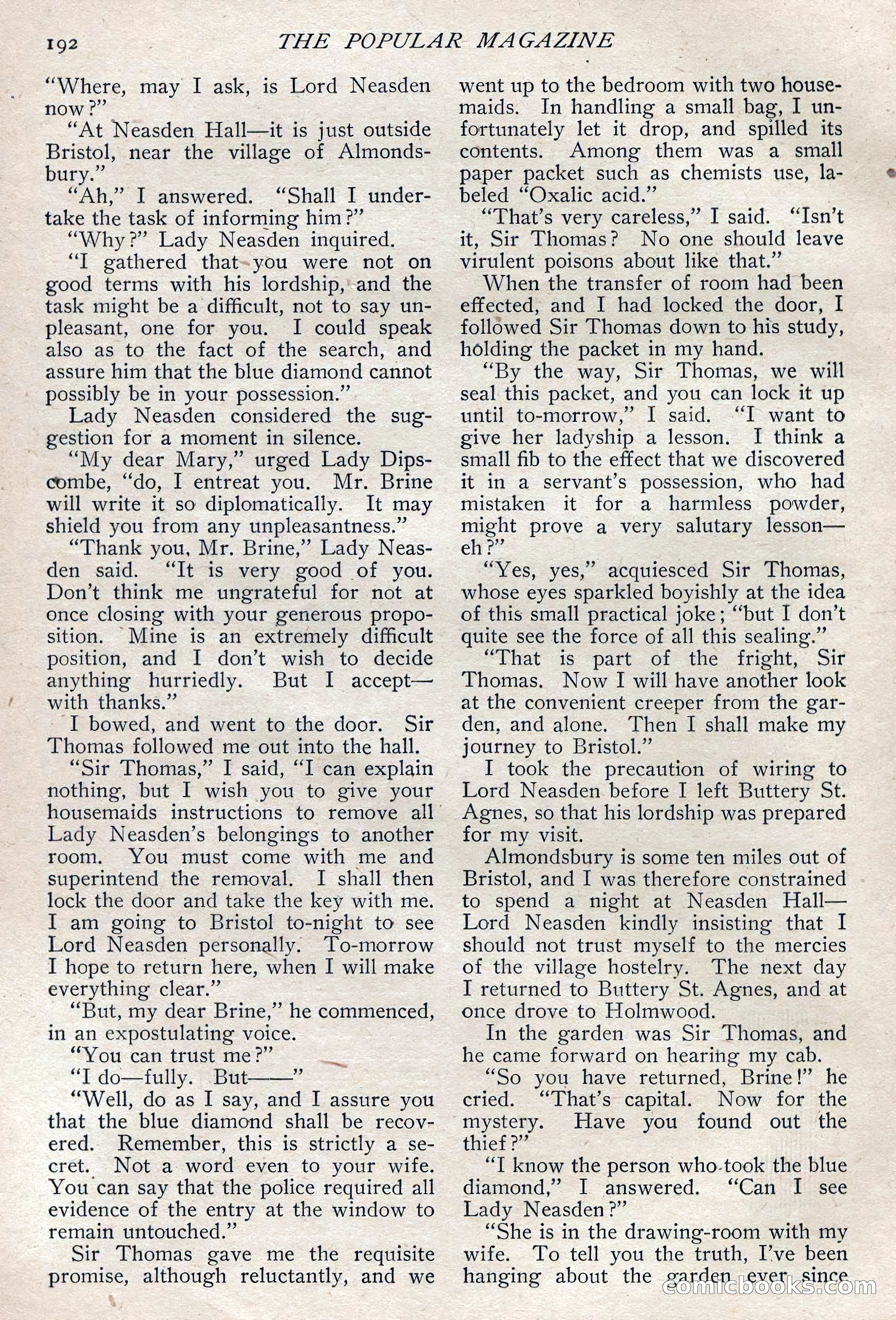 Popular Magazine, February 1906 — page 210 of 228