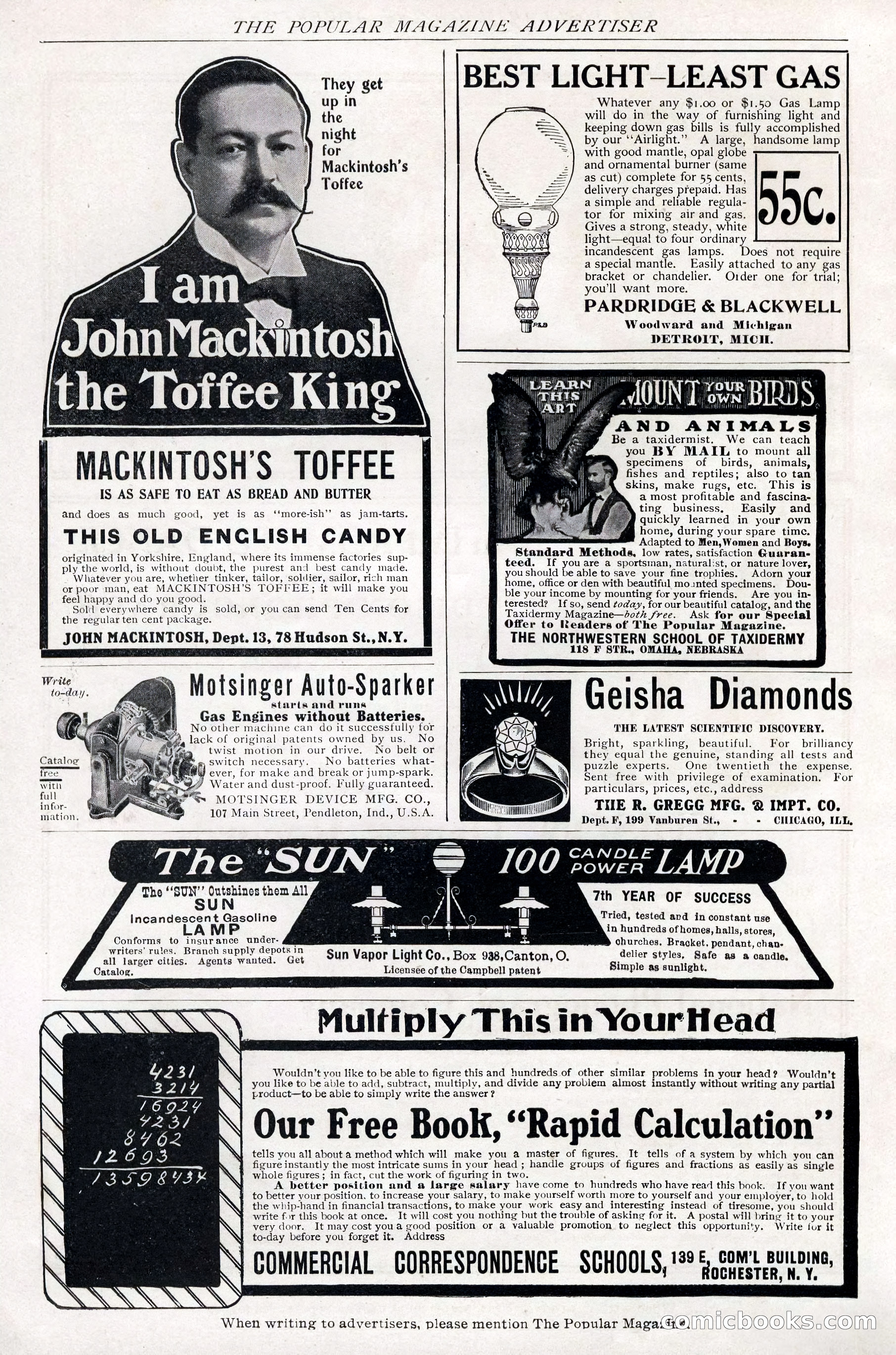 Popular Magazine, February 1906 — page 216 of 228