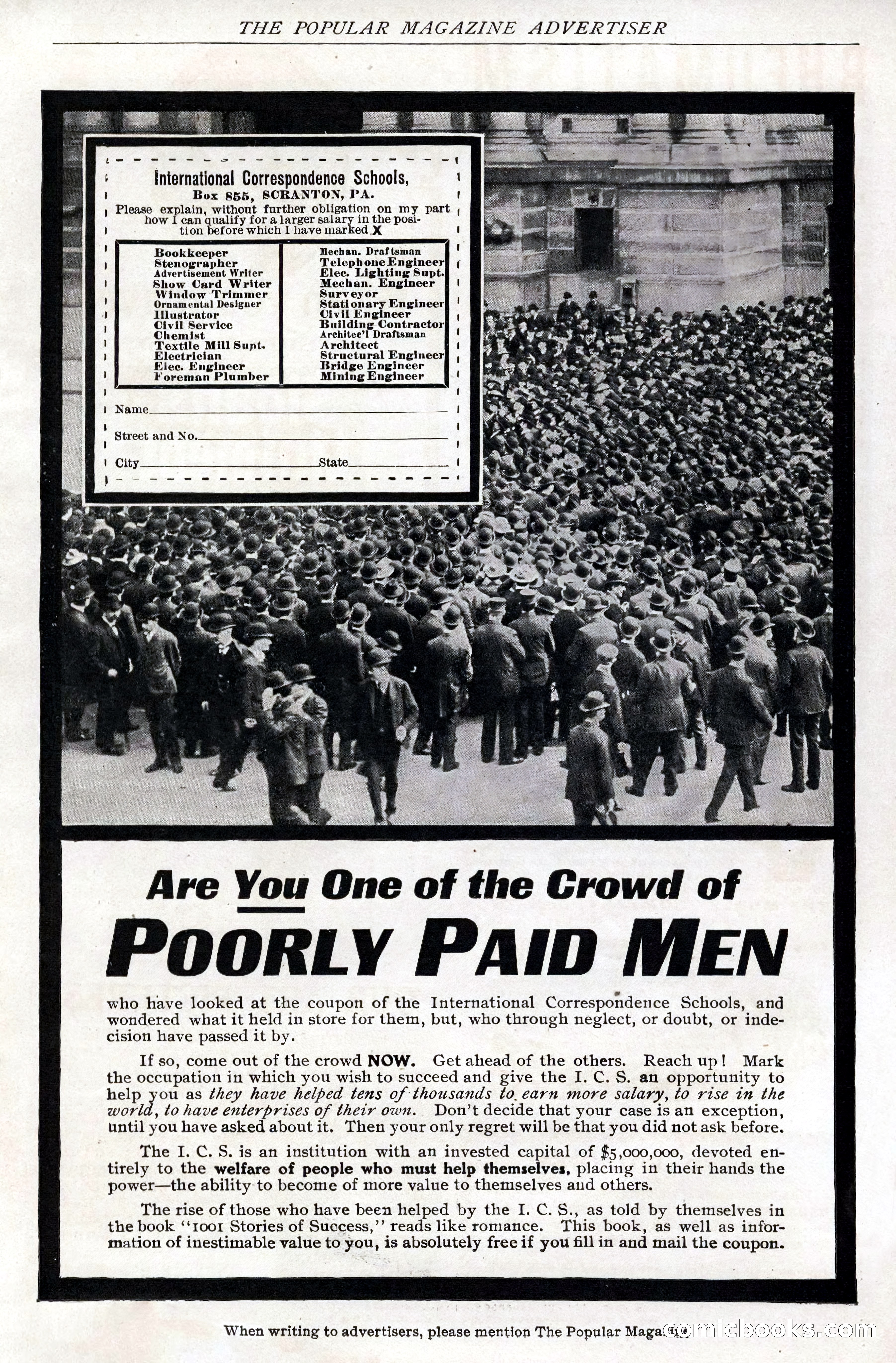 Popular Magazine, February 1906 — page 219 of 228