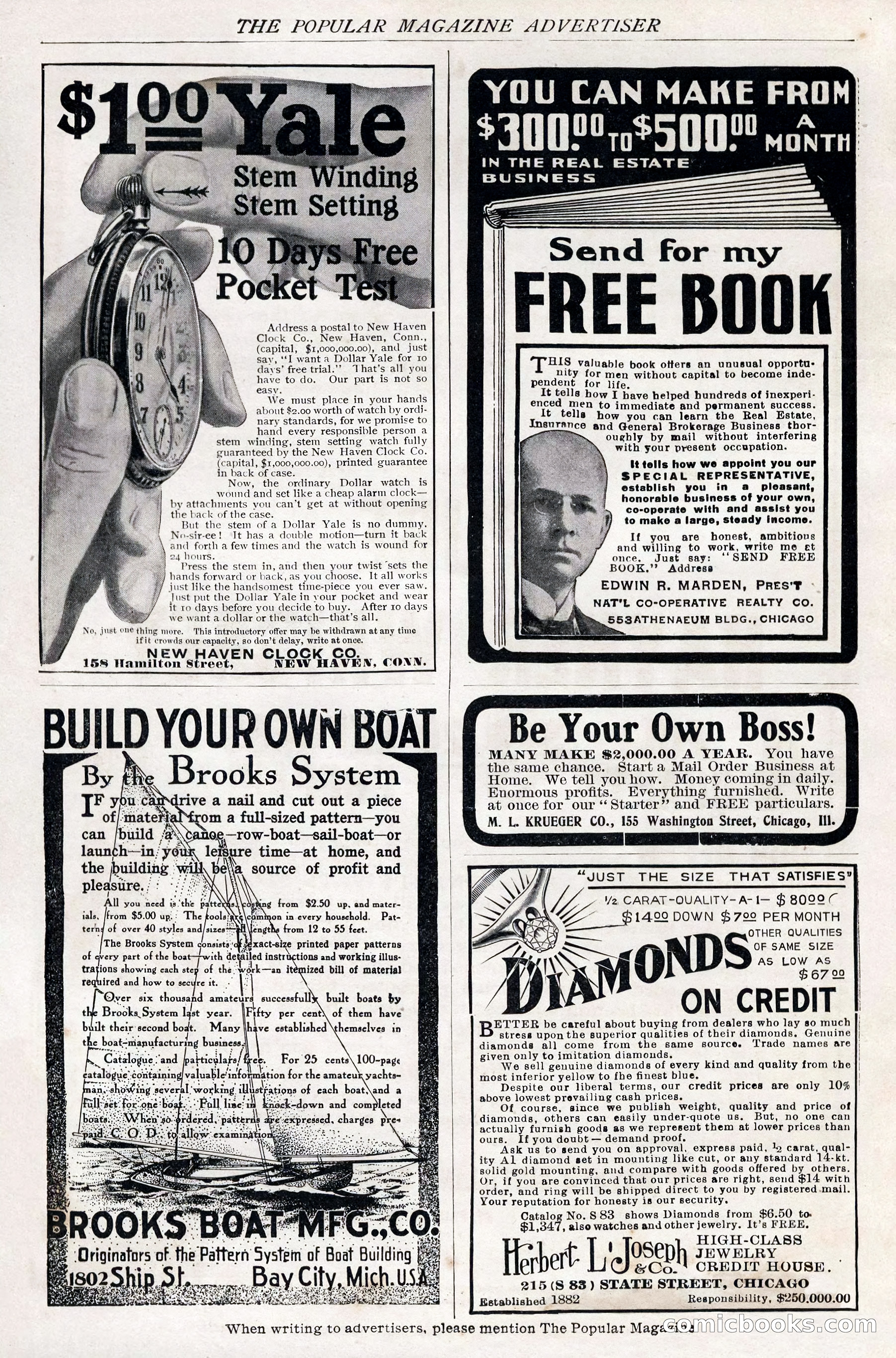 Popular Magazine, February 1906 — page 224 of 228