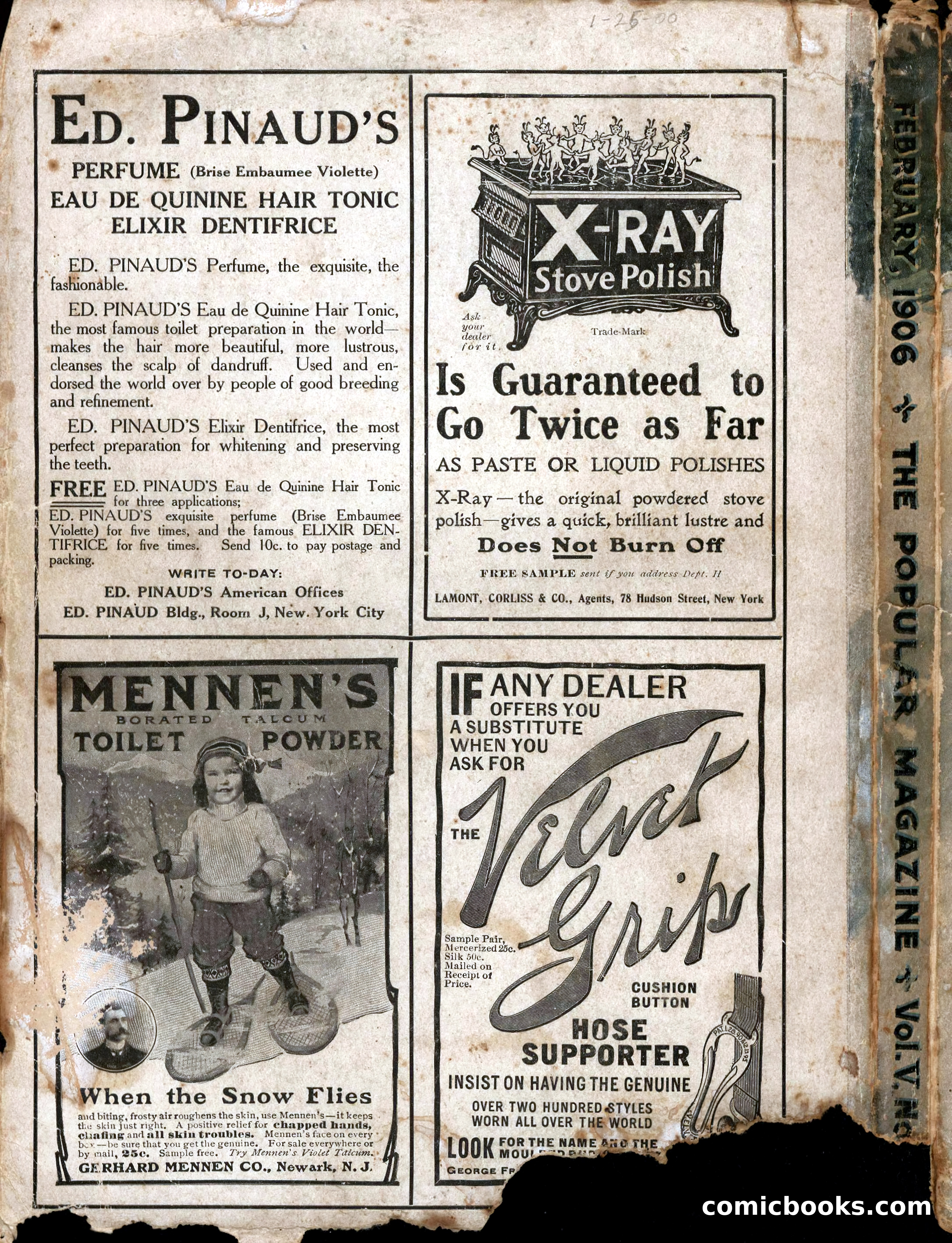 Popular Magazine, February 1906 — page 228 of 228