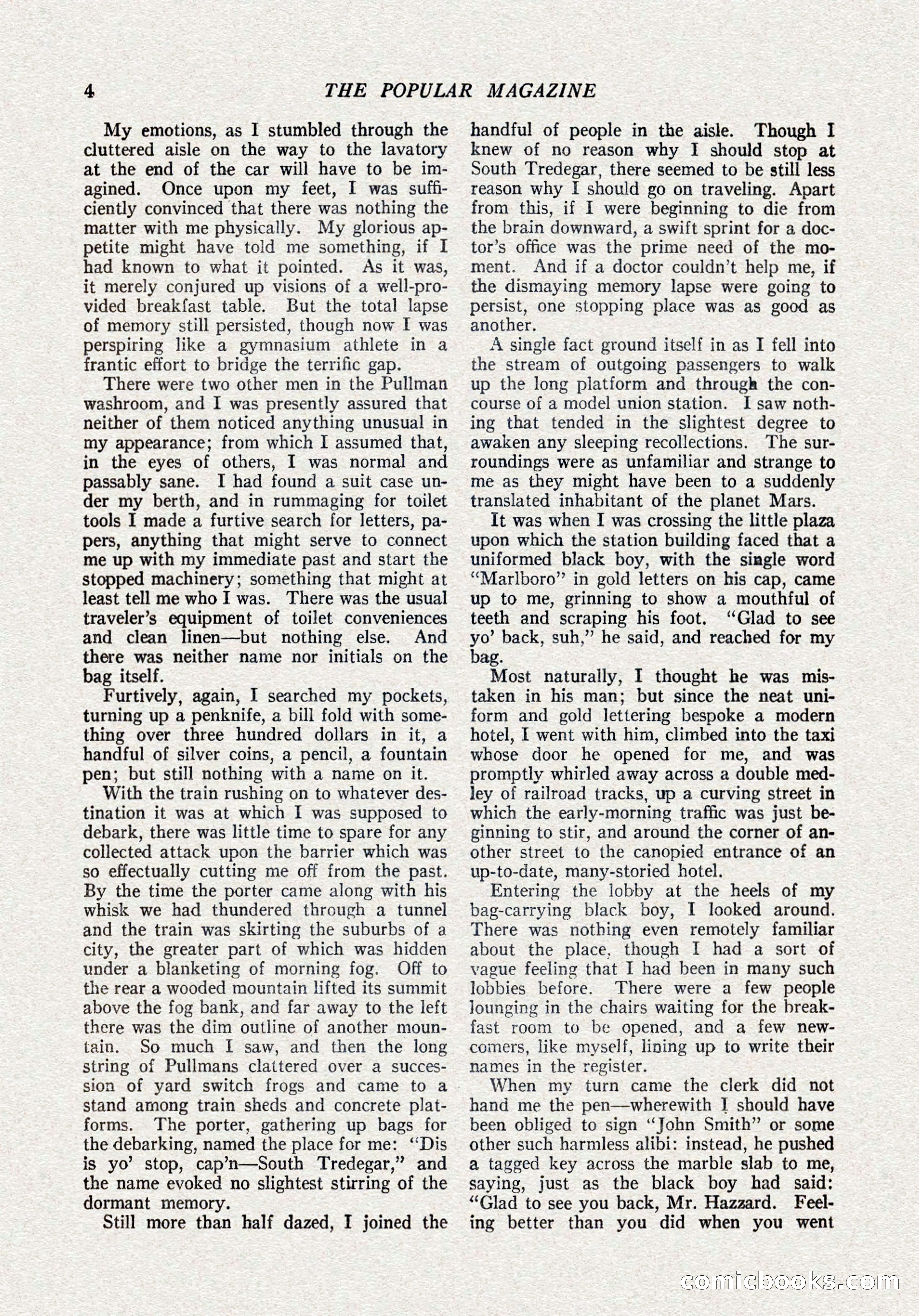 The Popular Magazine, October 15, 1921 — page 6 of 196