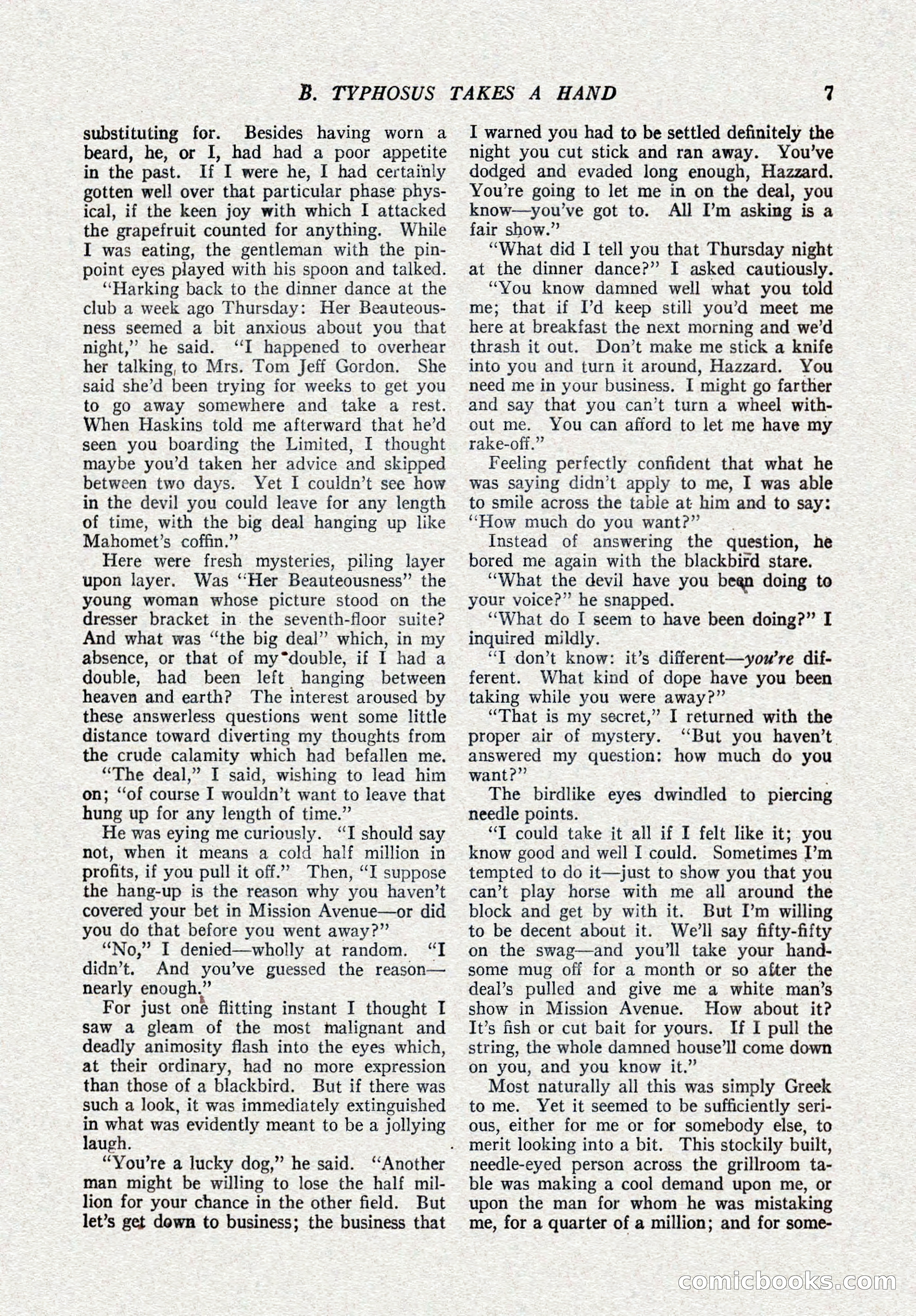 The Popular Magazine, October 15, 1921 — page 9 of 196