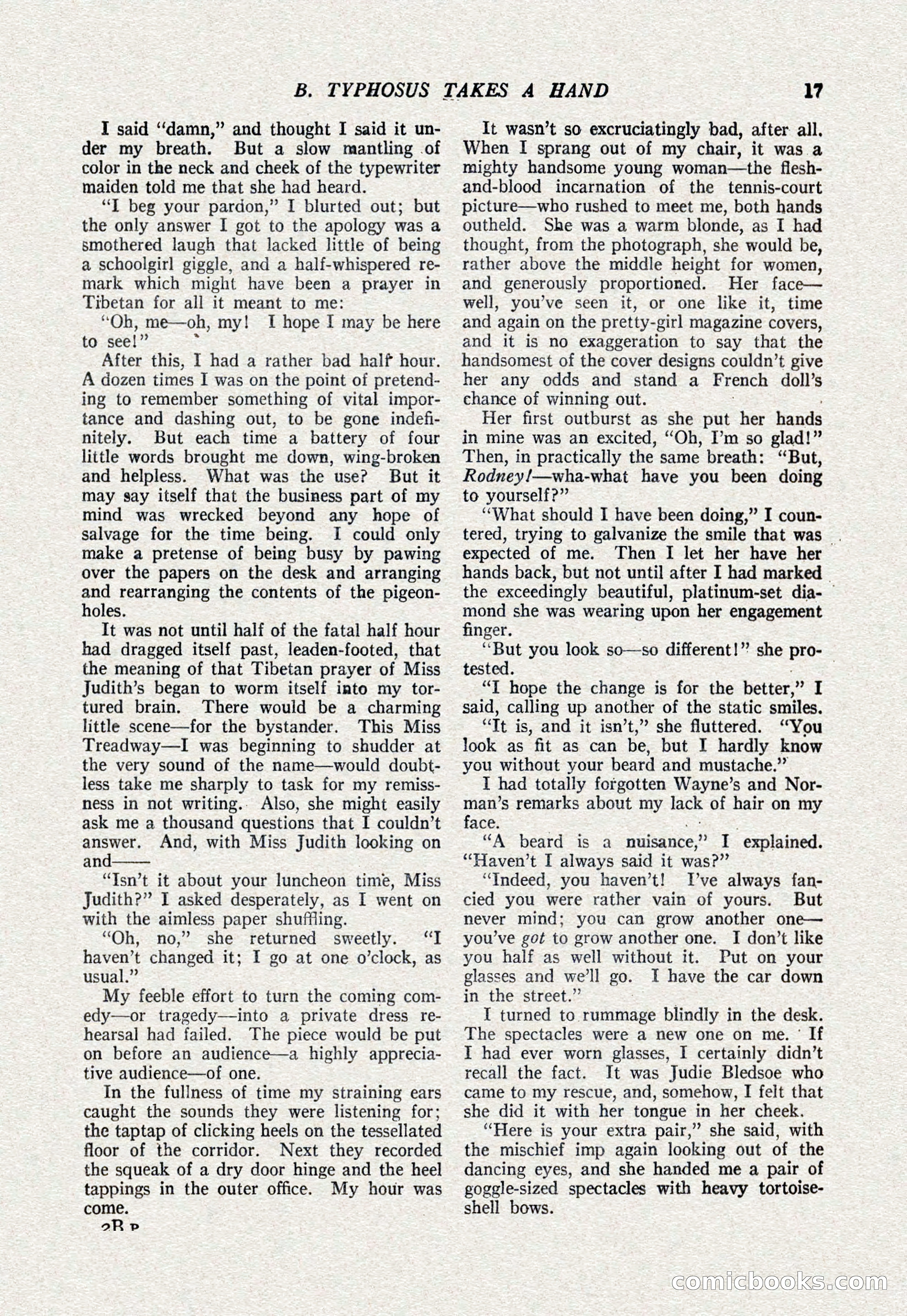 The Popular Magazine, October 15, 1921 — page 19 of 196