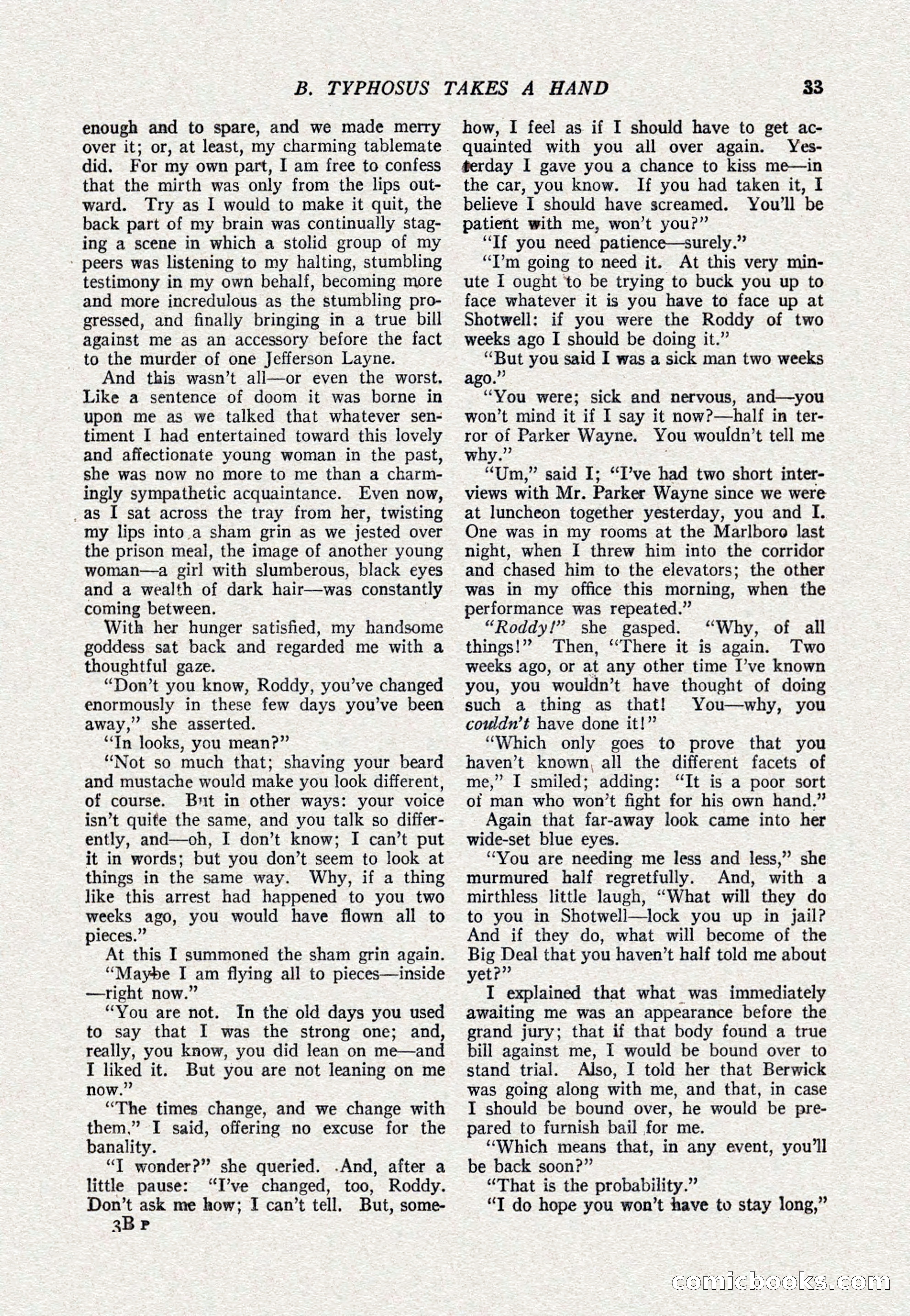 The Popular Magazine, October 15, 1921 — page 35 of 196