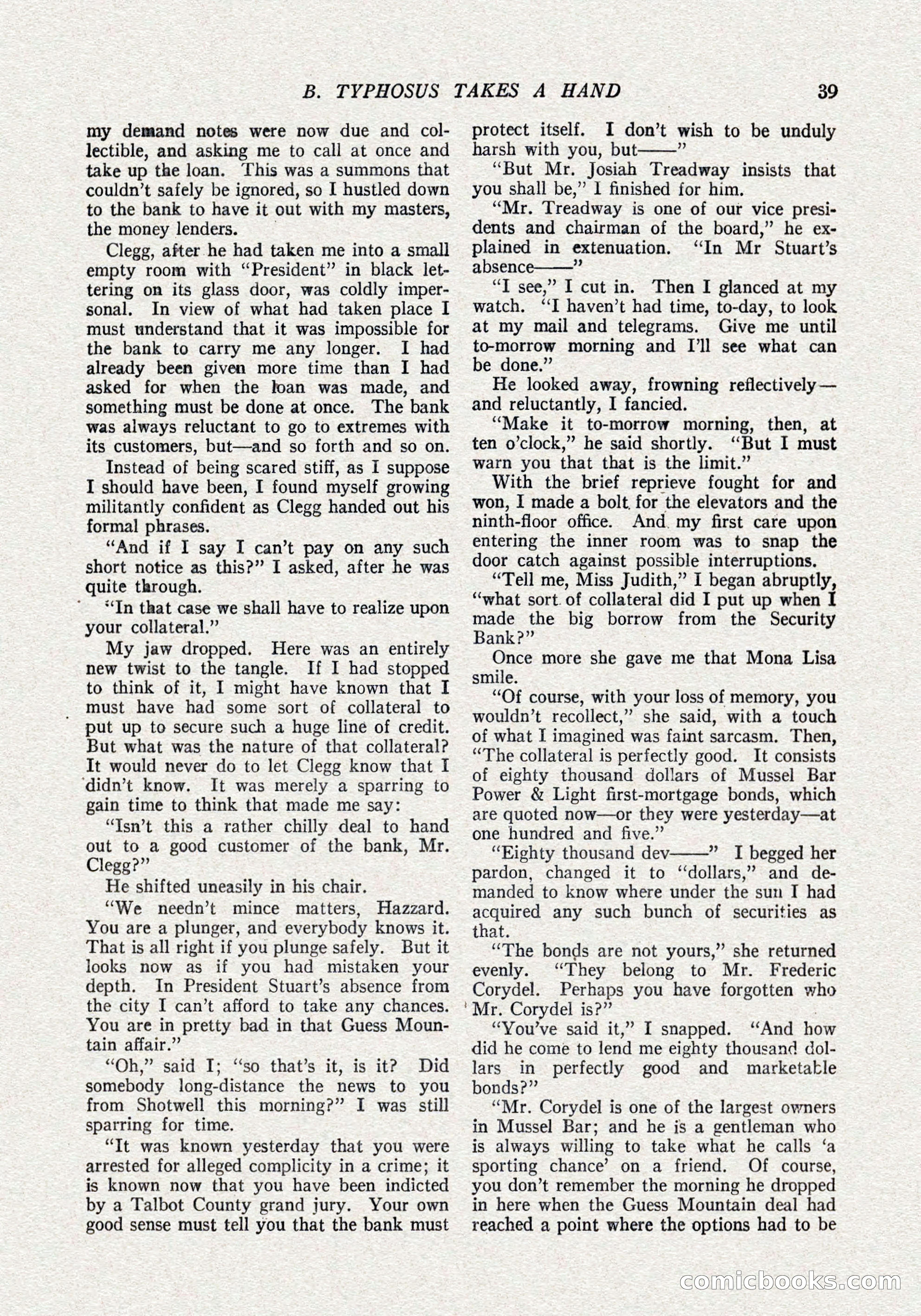 The Popular Magazine, October 15, 1921 — page 41 of 196