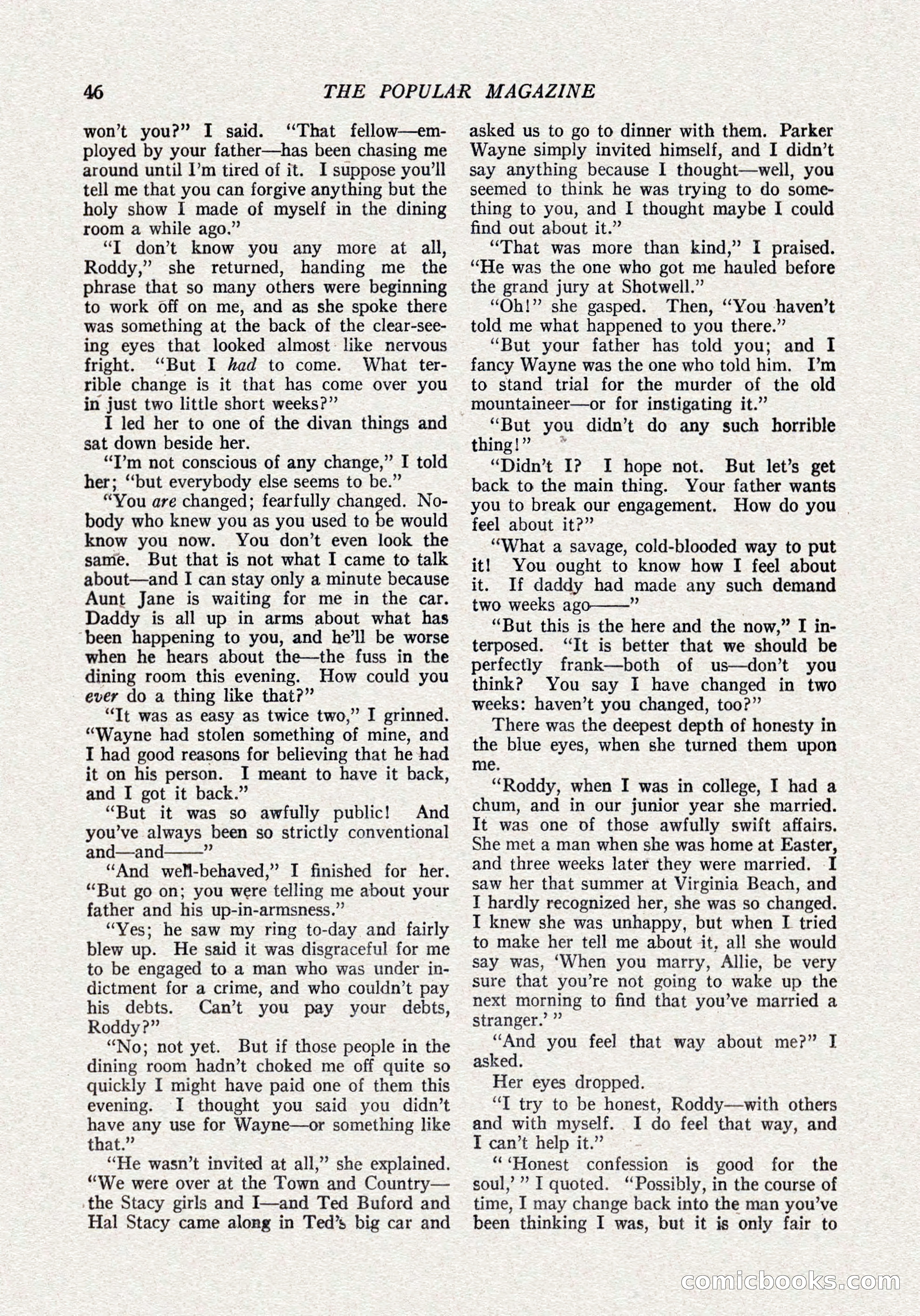 The Popular Magazine, October 15, 1921 — page 48 of 196