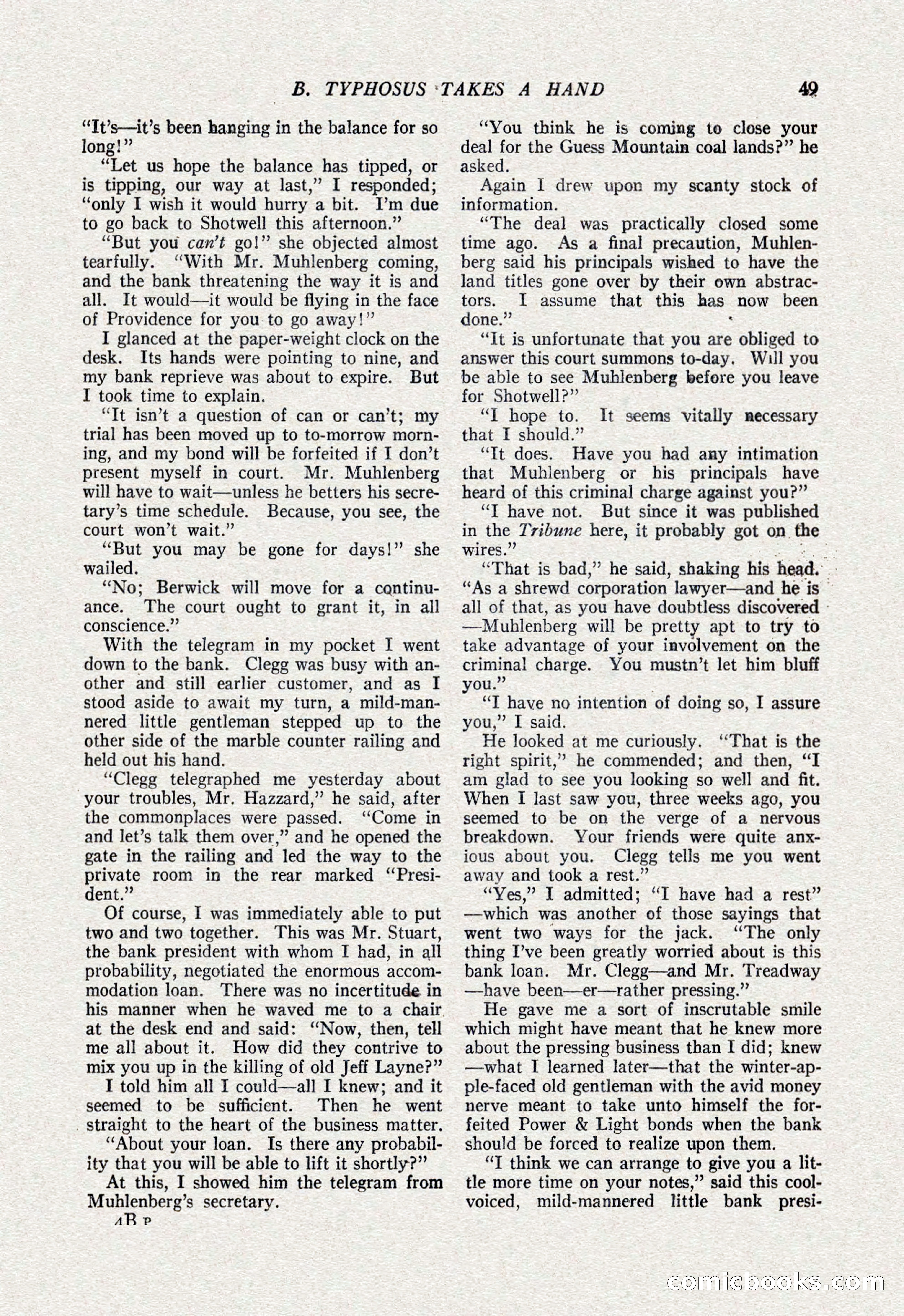The Popular Magazine, October 15, 1921 — page 51 of 196