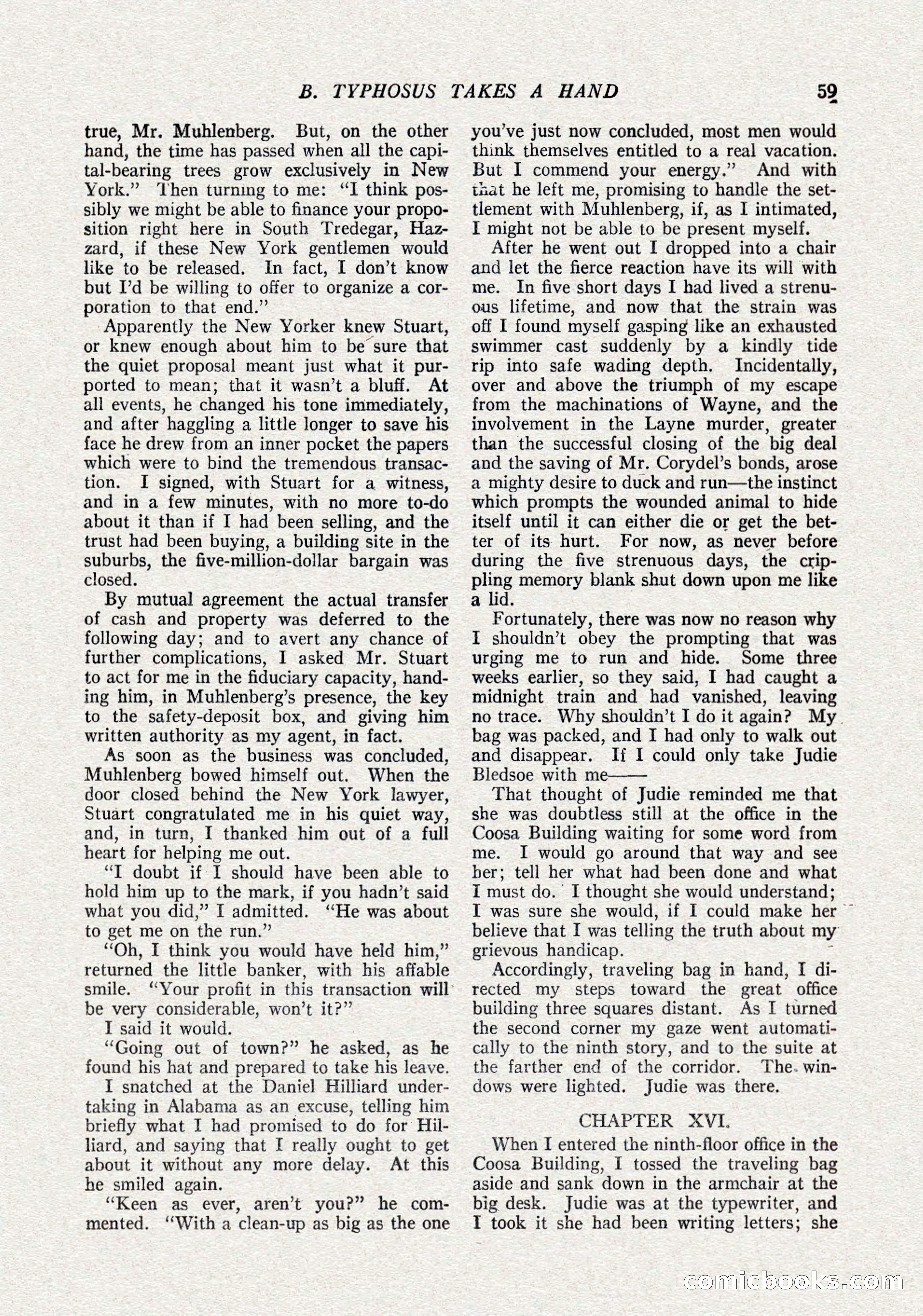 The Popular Magazine, October 15, 1921 — page 61 of 196