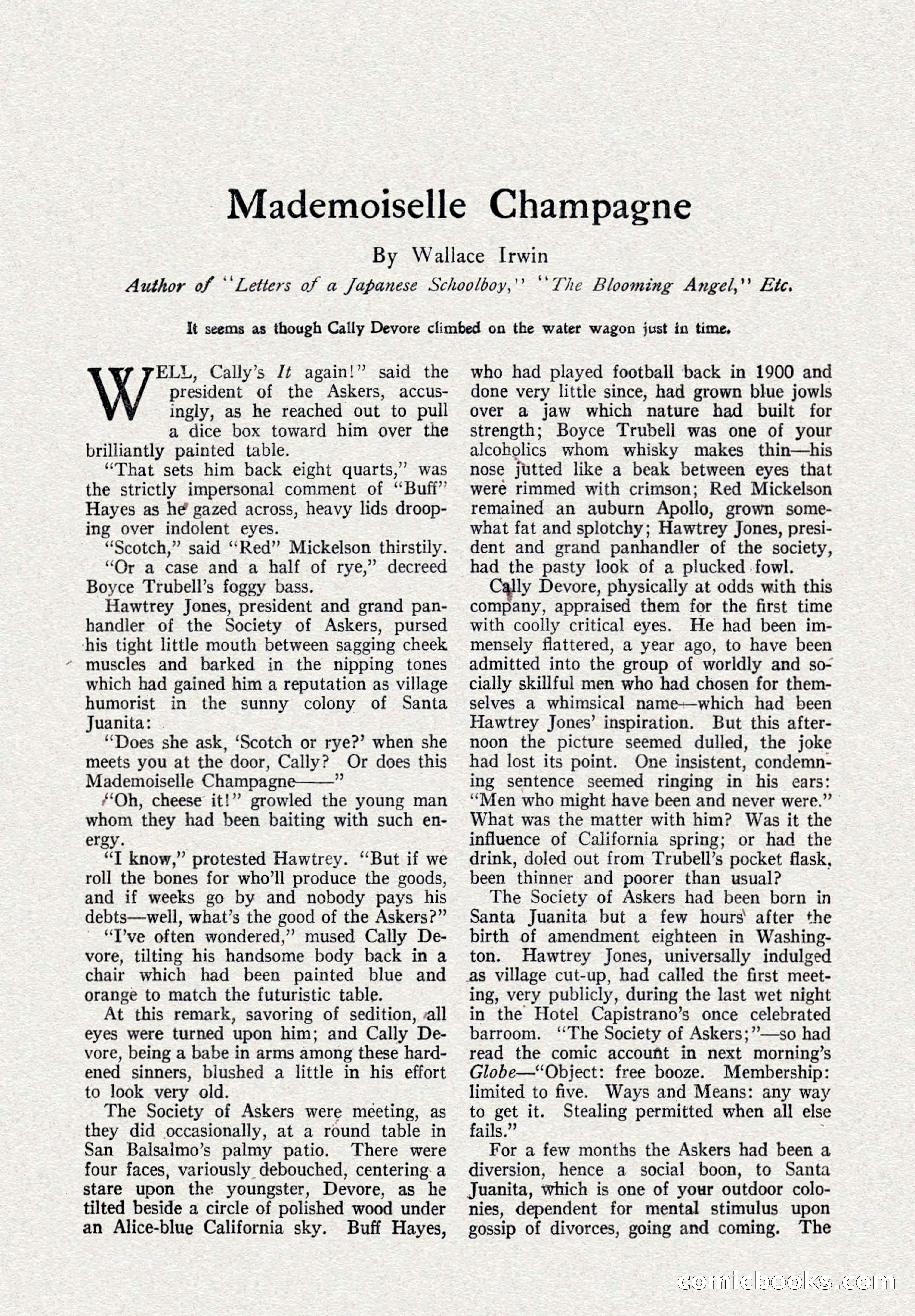 The Popular Magazine, October 15, 1921 — page 69 of 196
