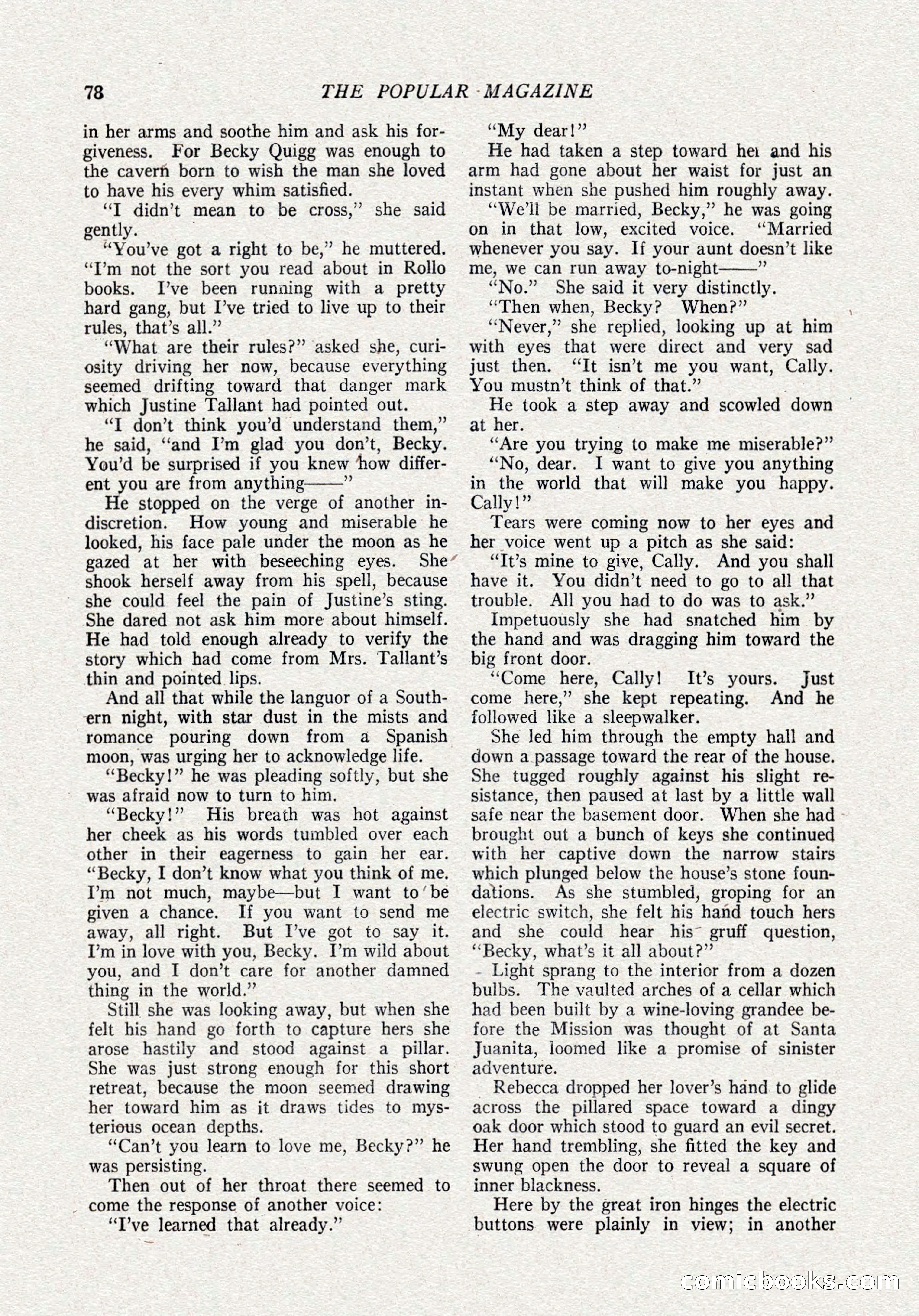 The Popular Magazine, October 15, 1921 — page 80 of 196