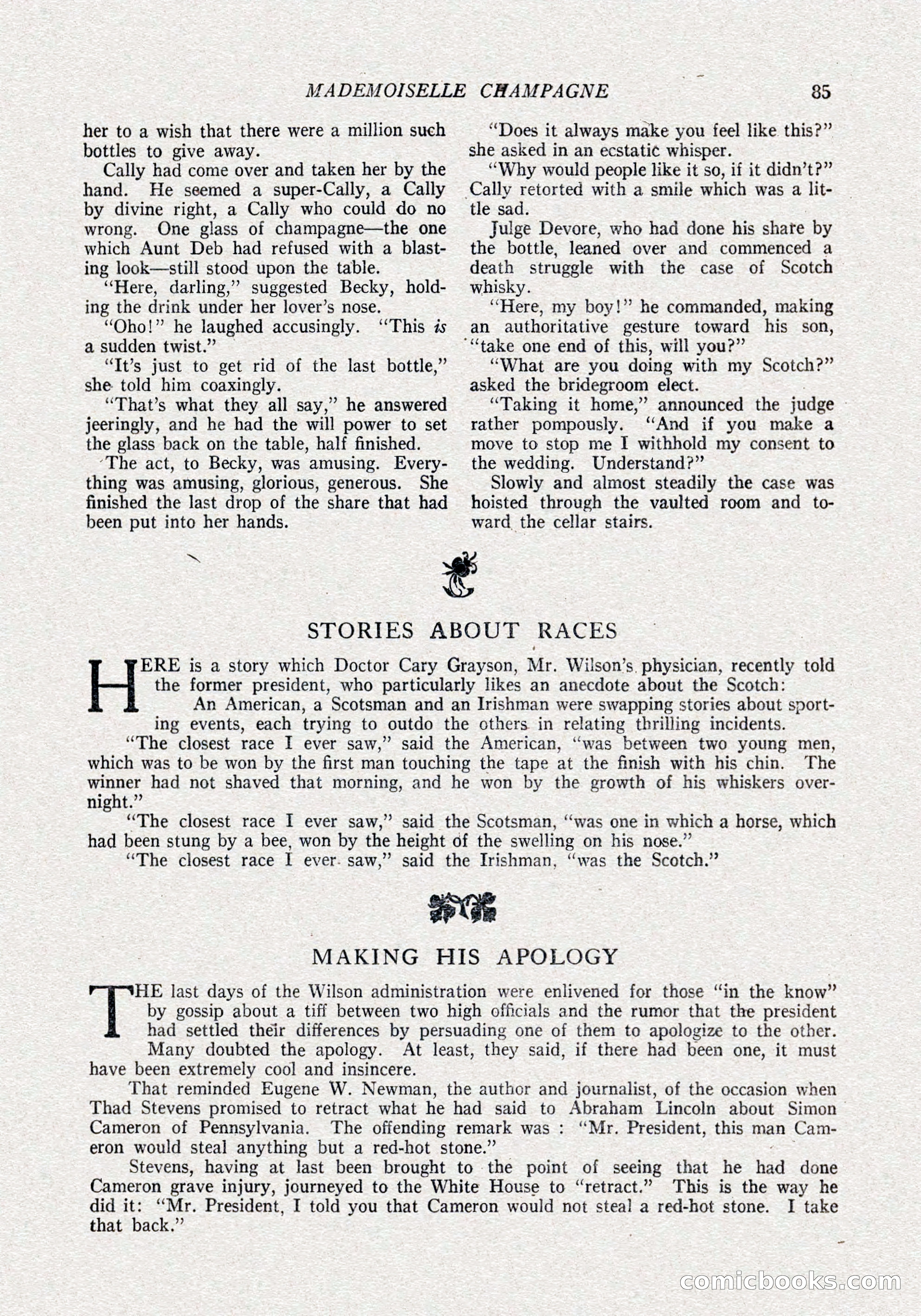The Popular Magazine, October 15, 1921 — page 87 of 196