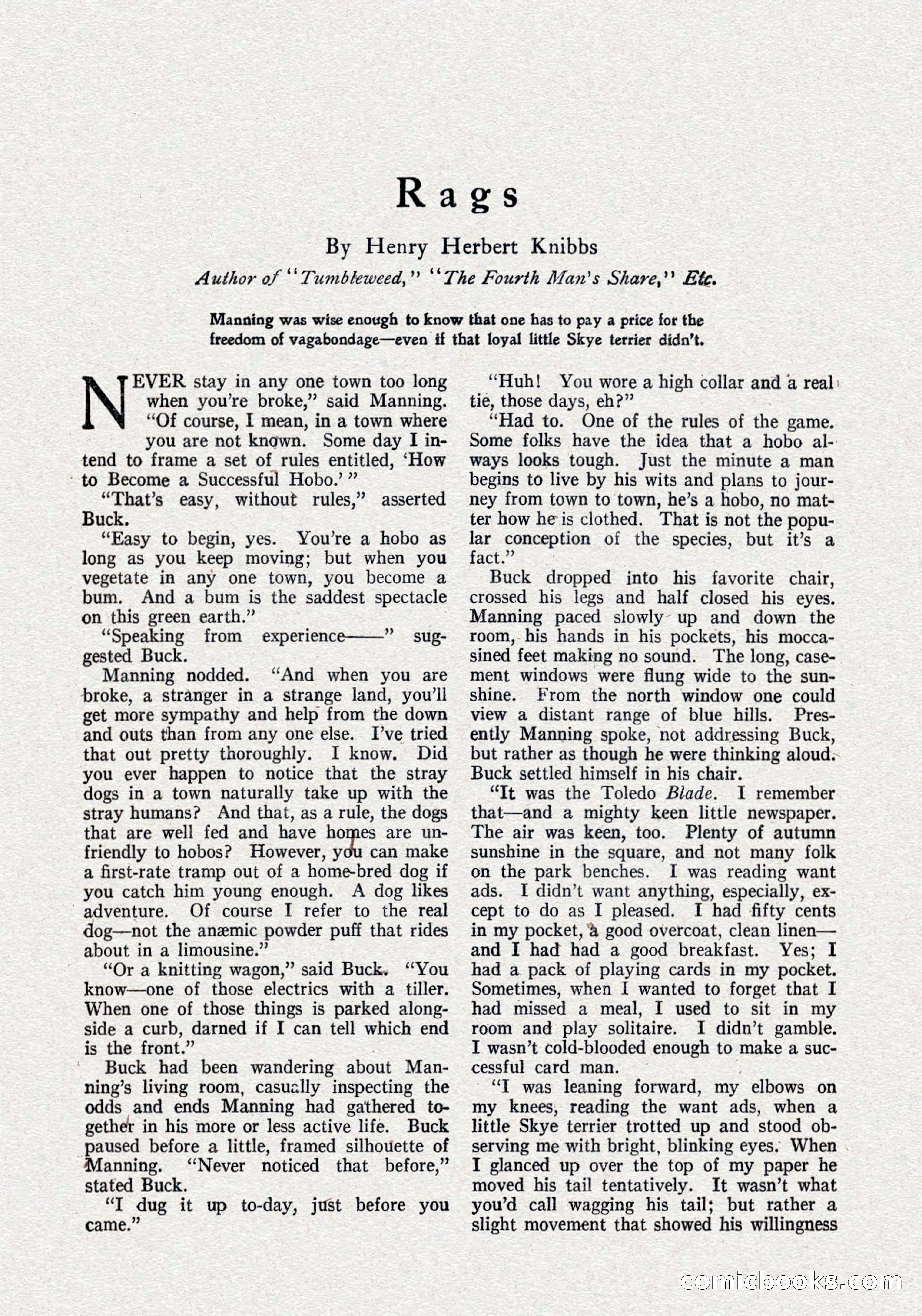 The Popular Magazine, October 15, 1921 — page 88 of 196