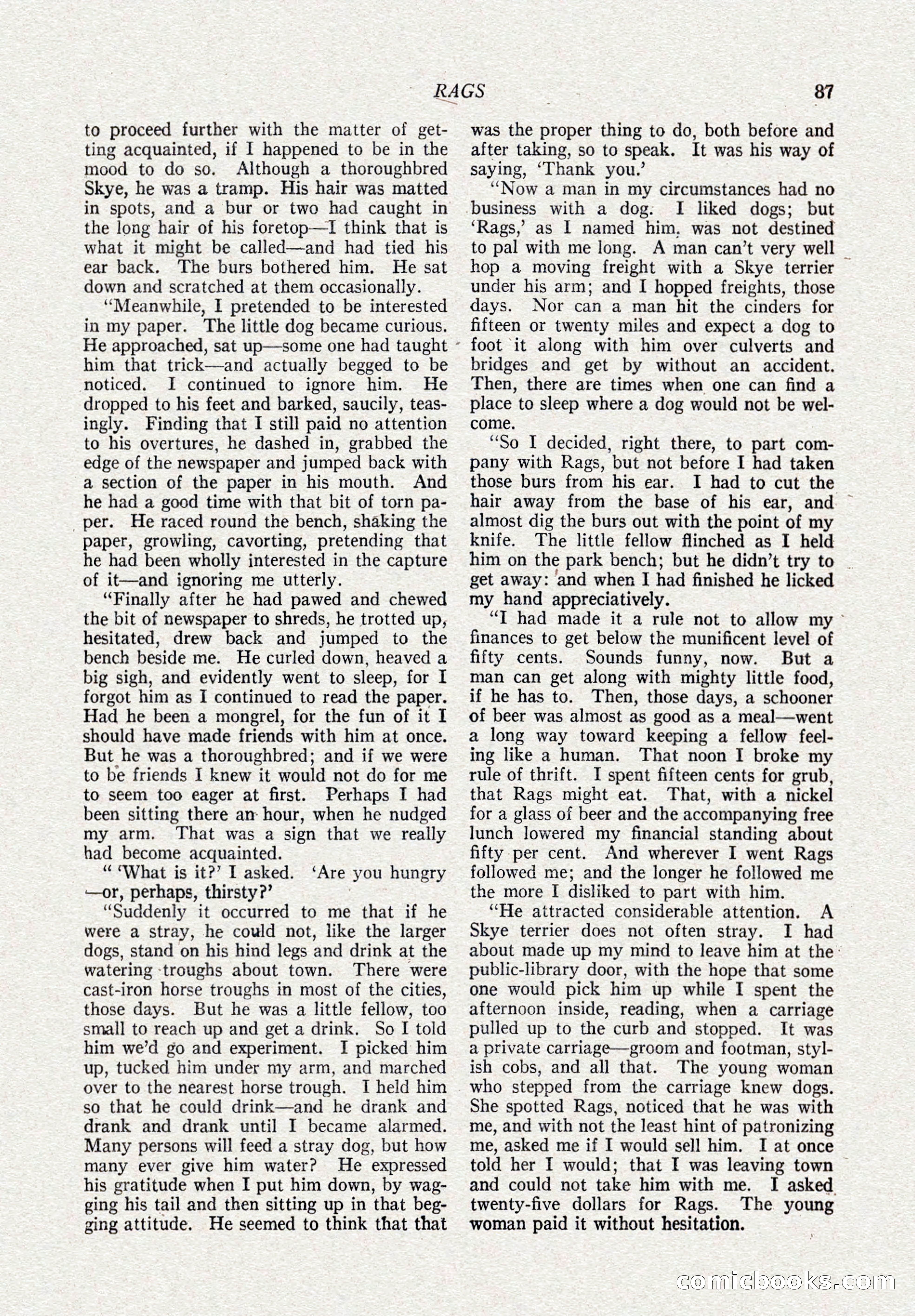 The Popular Magazine, October 15, 1921 — page 89 of 196