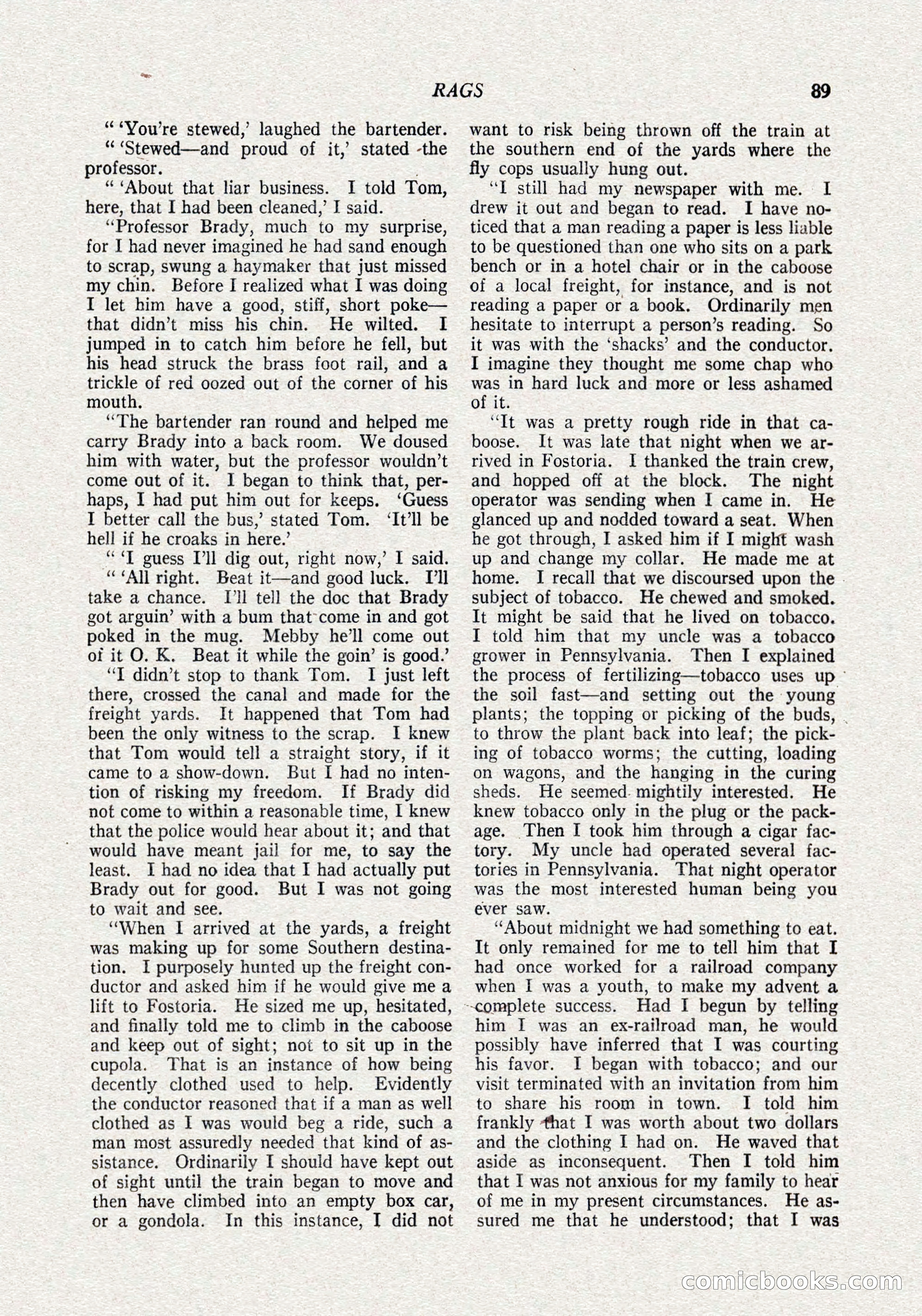 The Popular Magazine, October 15, 1921 — page 91 of 196