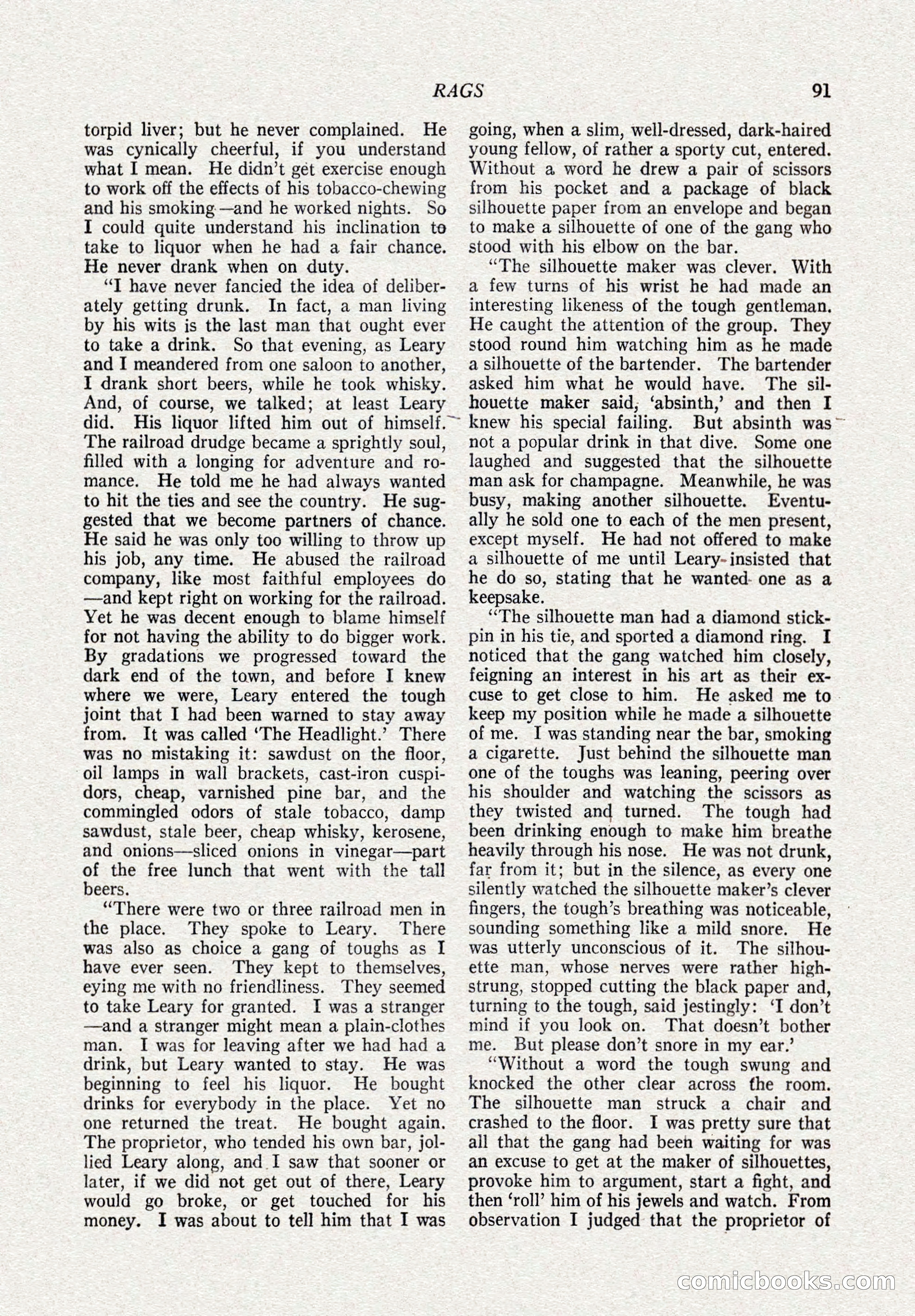 The Popular Magazine, October 15, 1921 — page 93 of 196