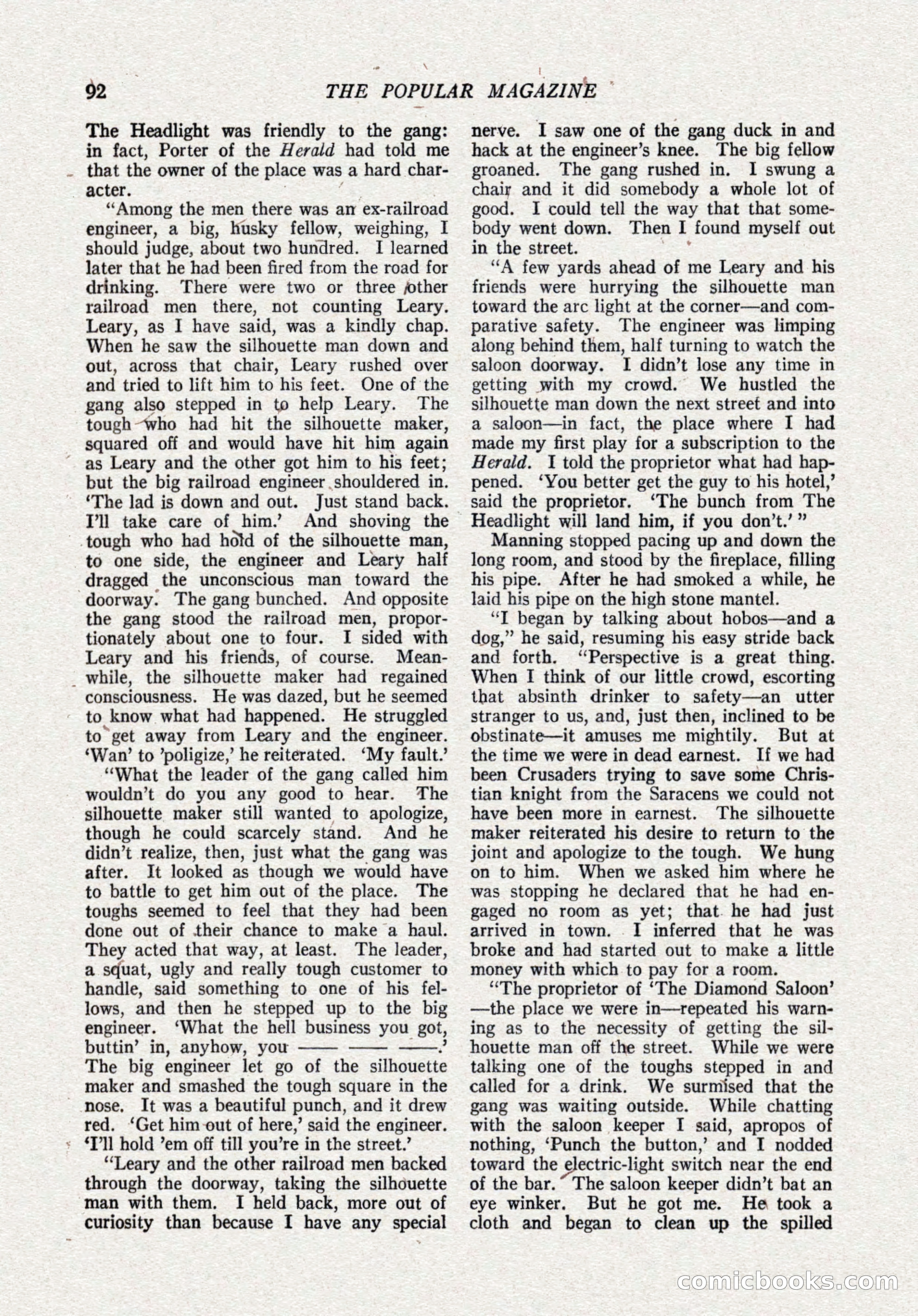 The Popular Magazine, October 15, 1921 — page 94 of 196