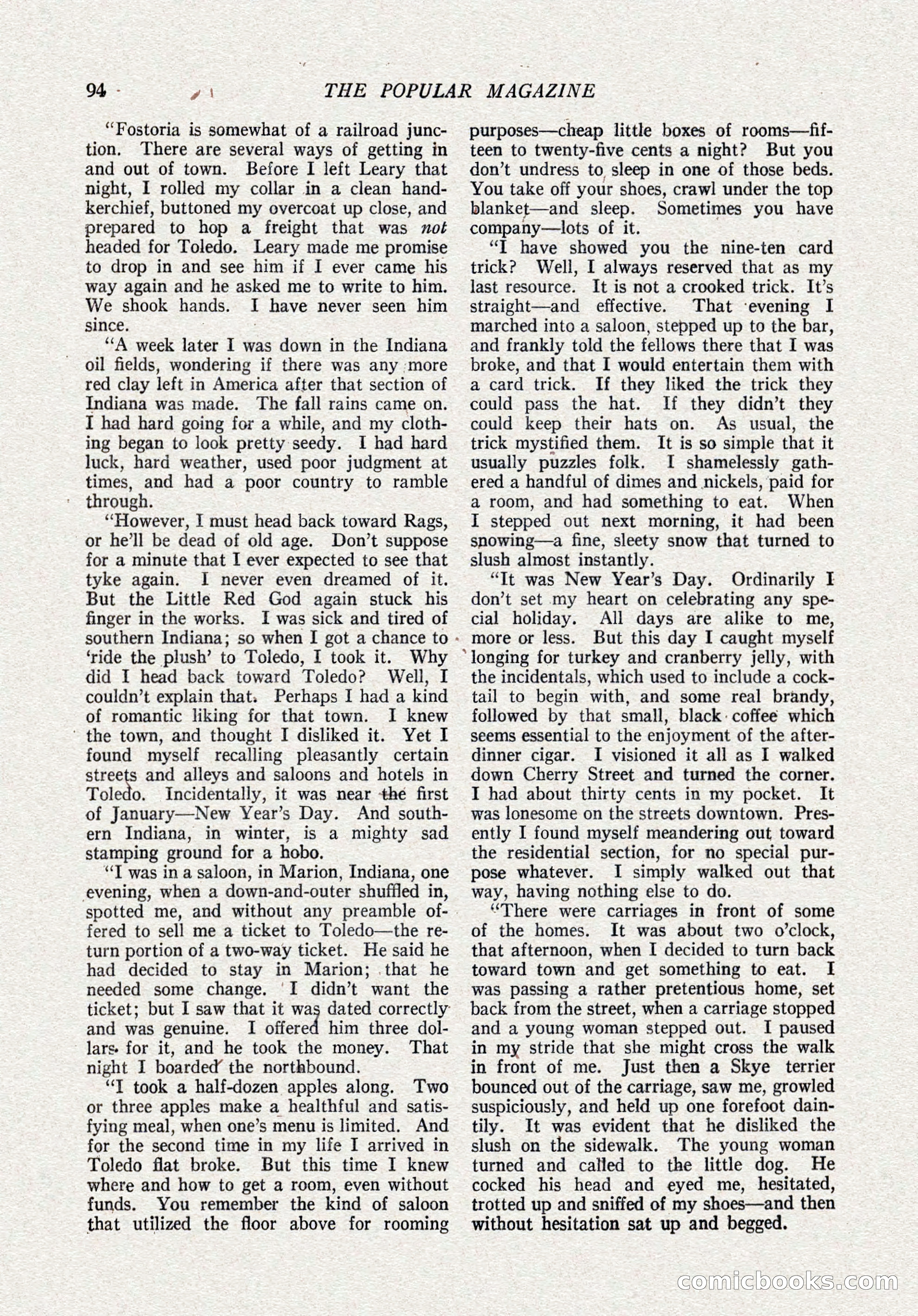 The Popular Magazine, October 15, 1921 — page 96 of 196
