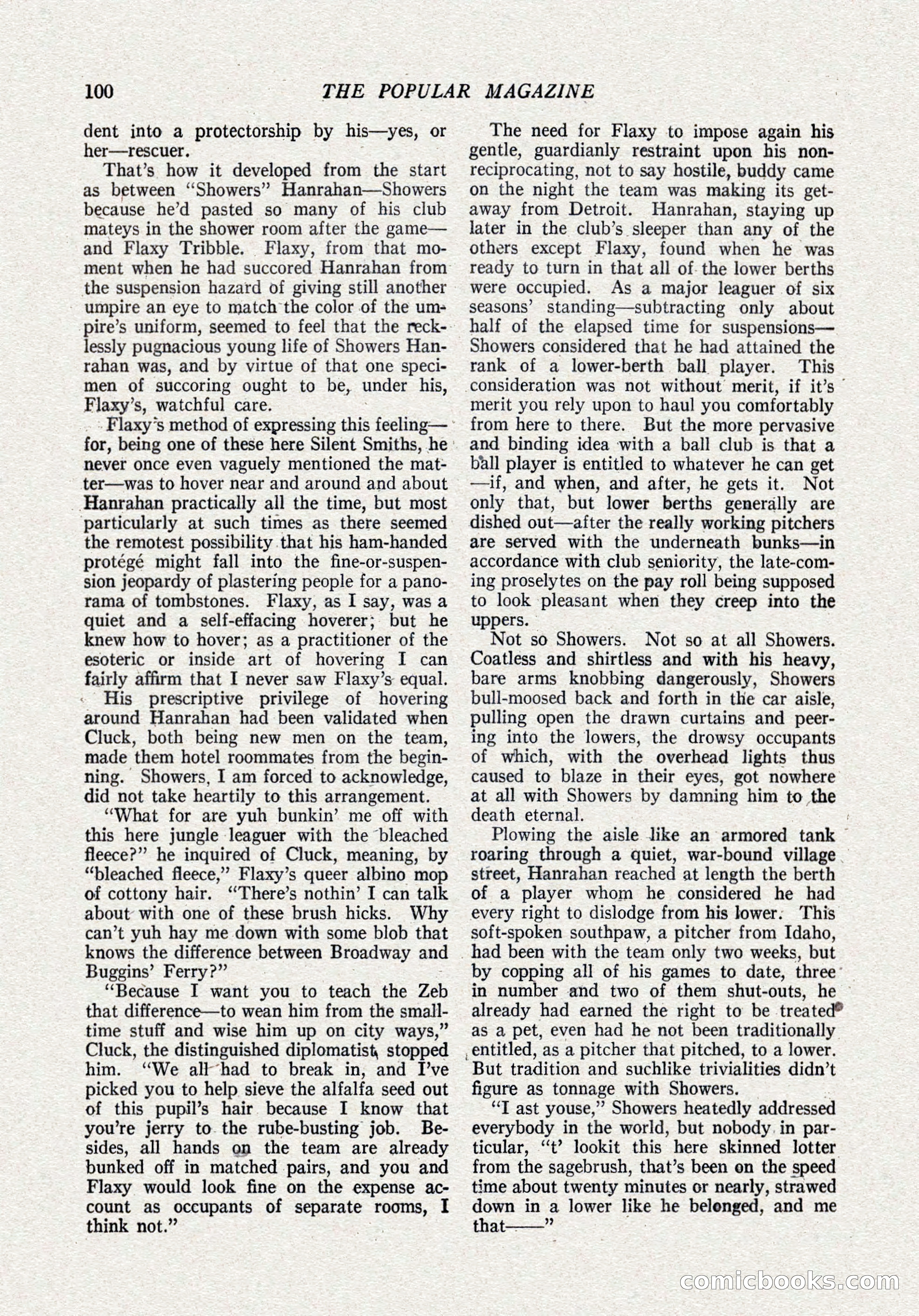 The Popular Magazine, October 15, 1921 — page 102 of 196
