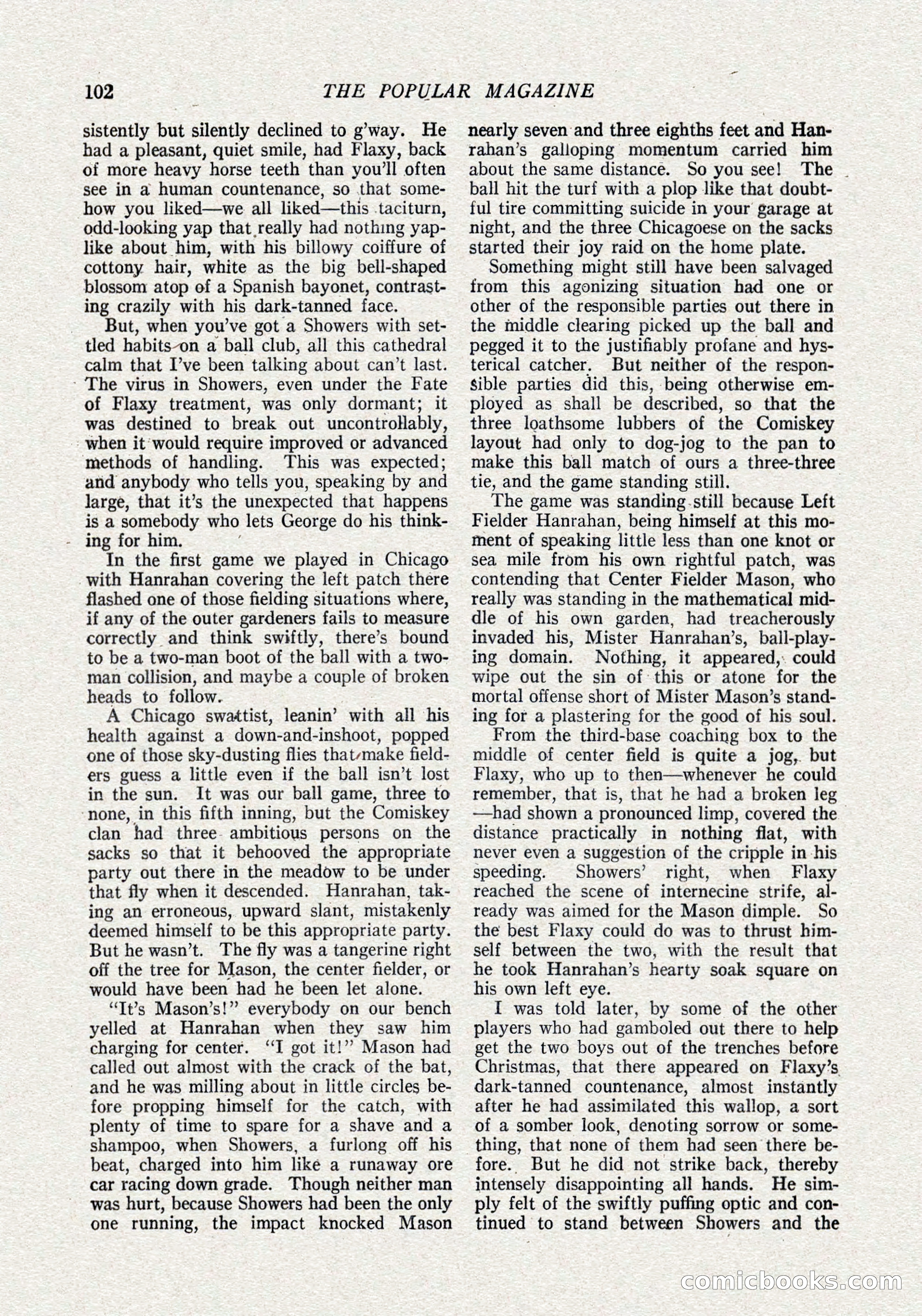 The Popular Magazine, October 15, 1921 — page 104 of 196