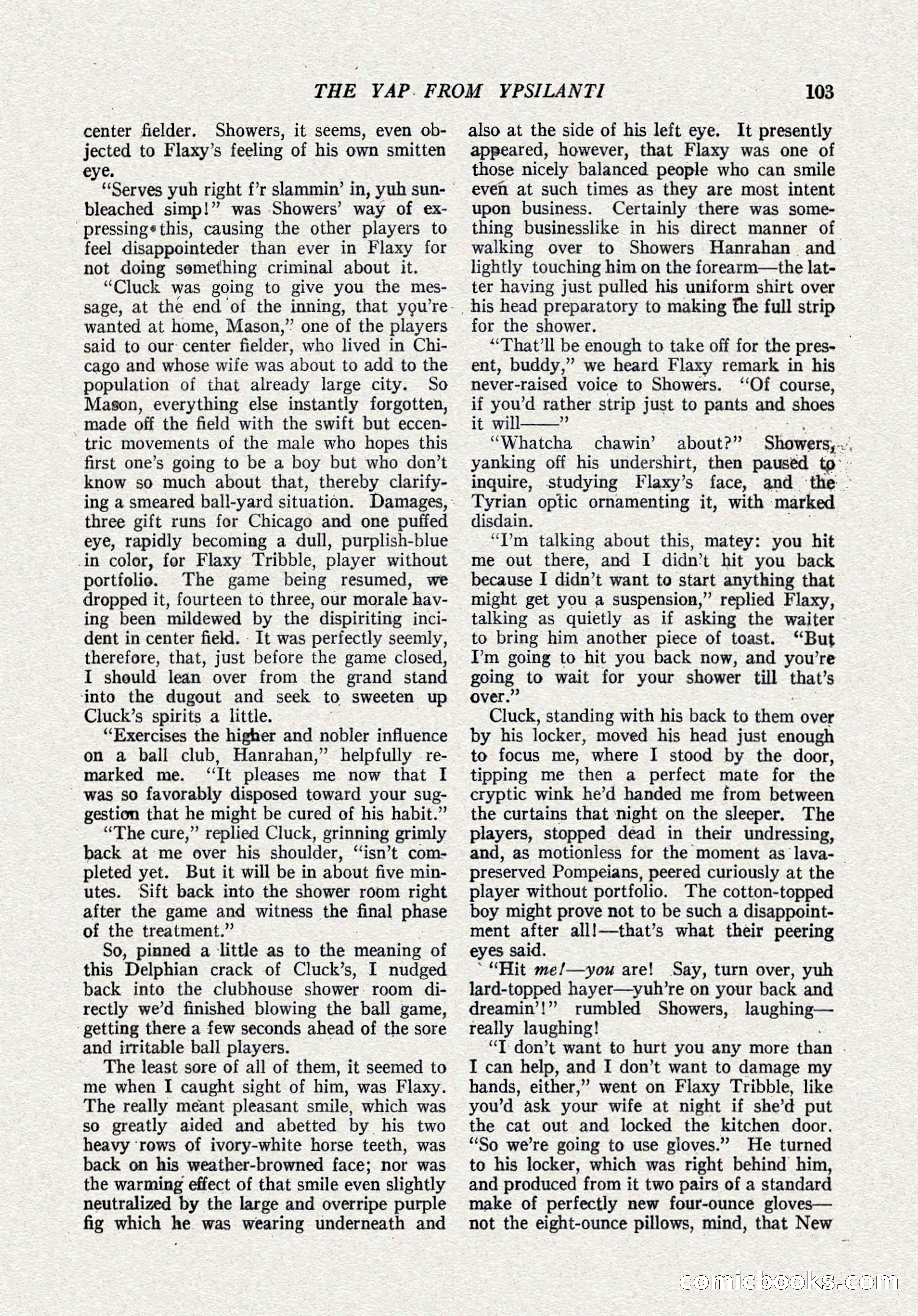 The Popular Magazine, October 15, 1921 — page 105 of 196