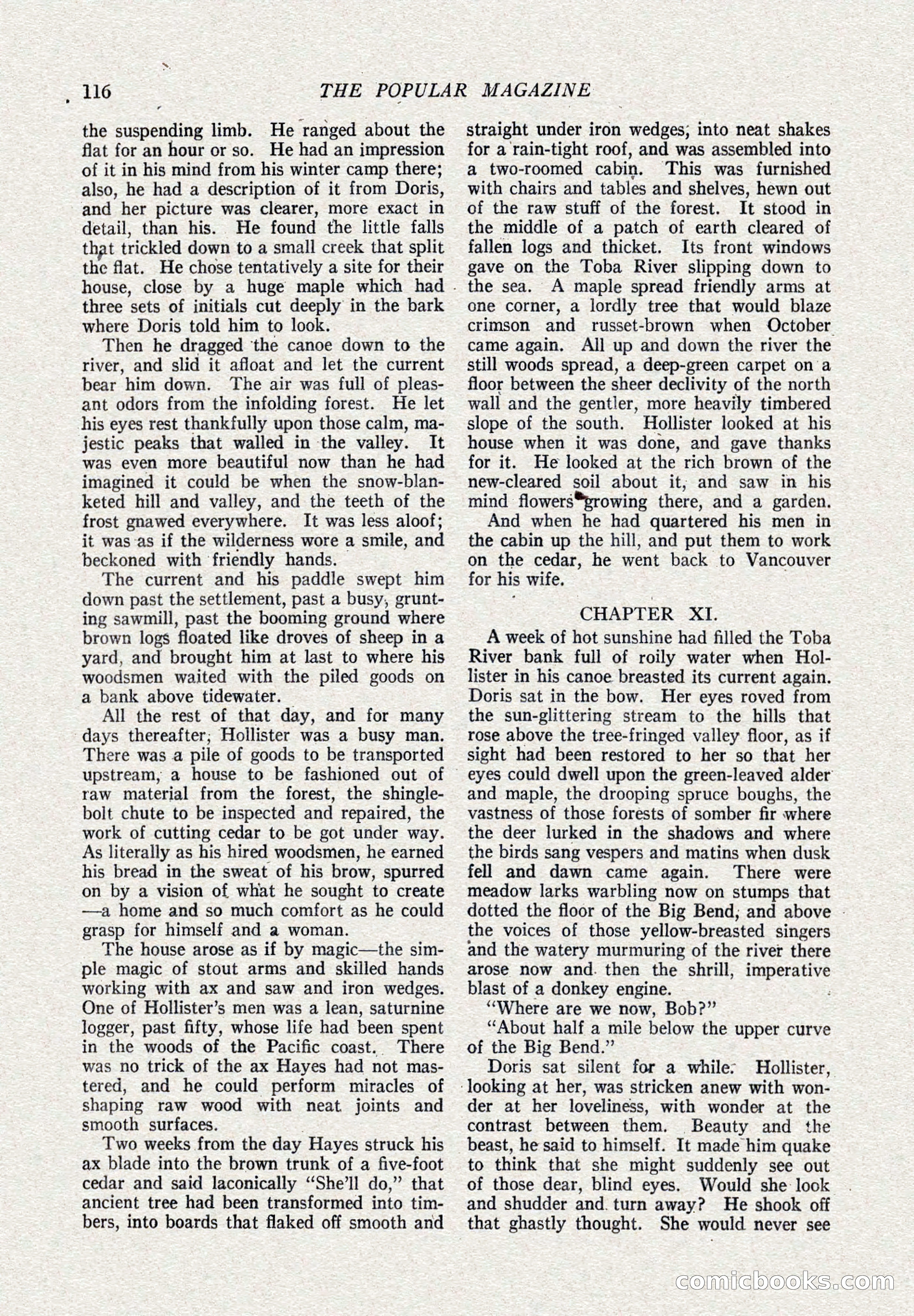 The Popular Magazine, October 15, 1921 — page 118 of 196