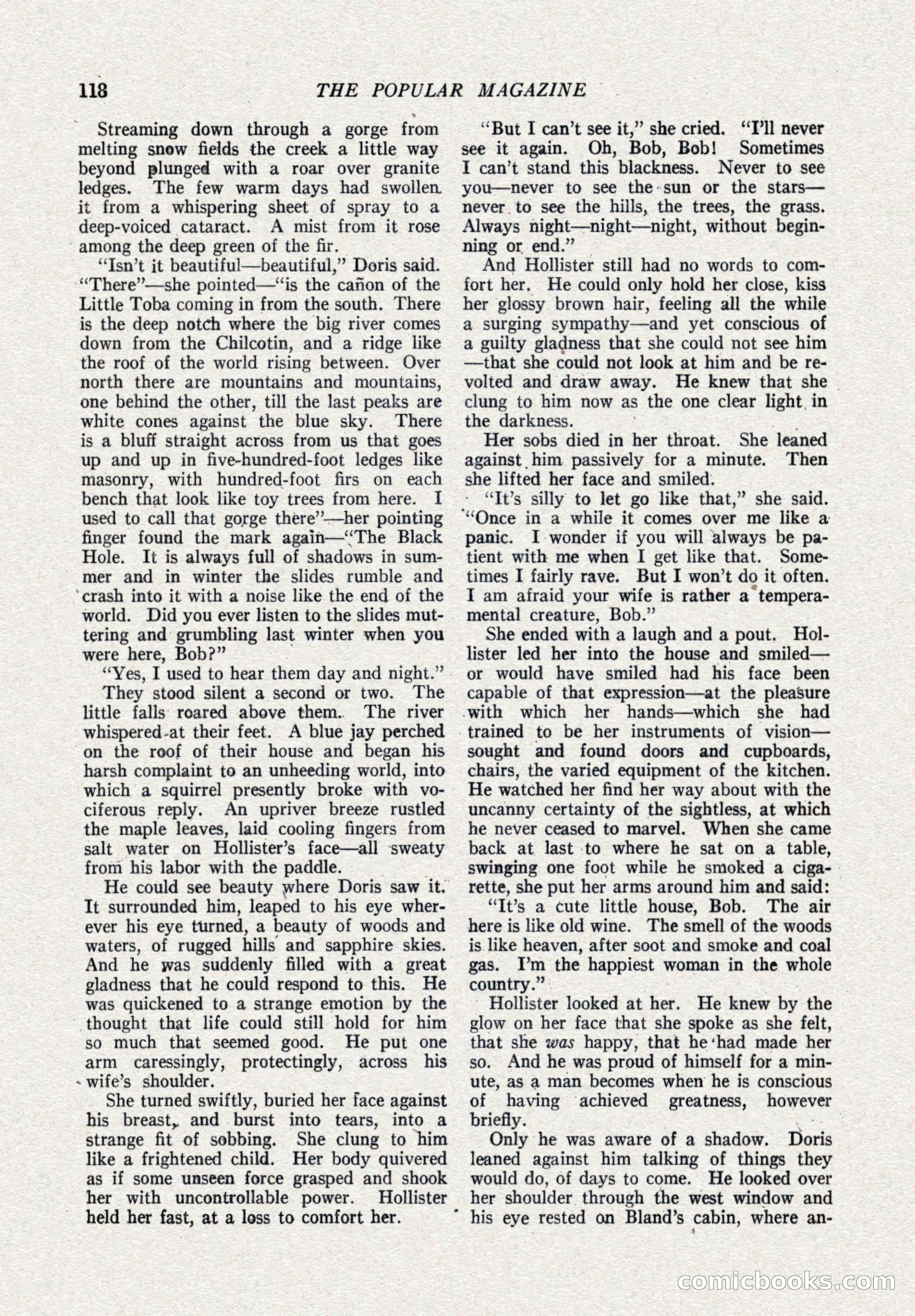 The Popular Magazine, October 15, 1921 — page 120 of 196