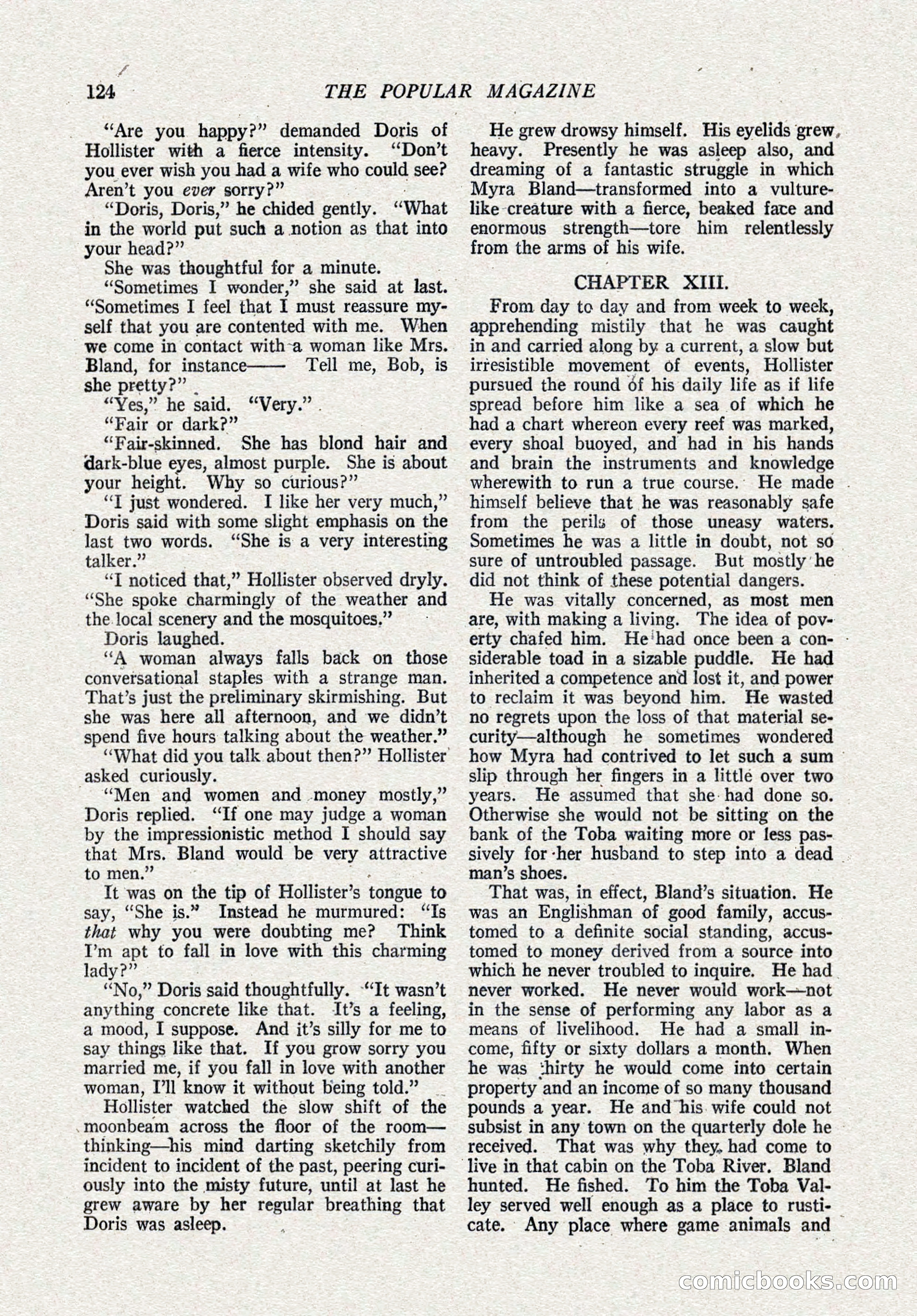 The Popular Magazine, October 15, 1921 — page 126 of 196