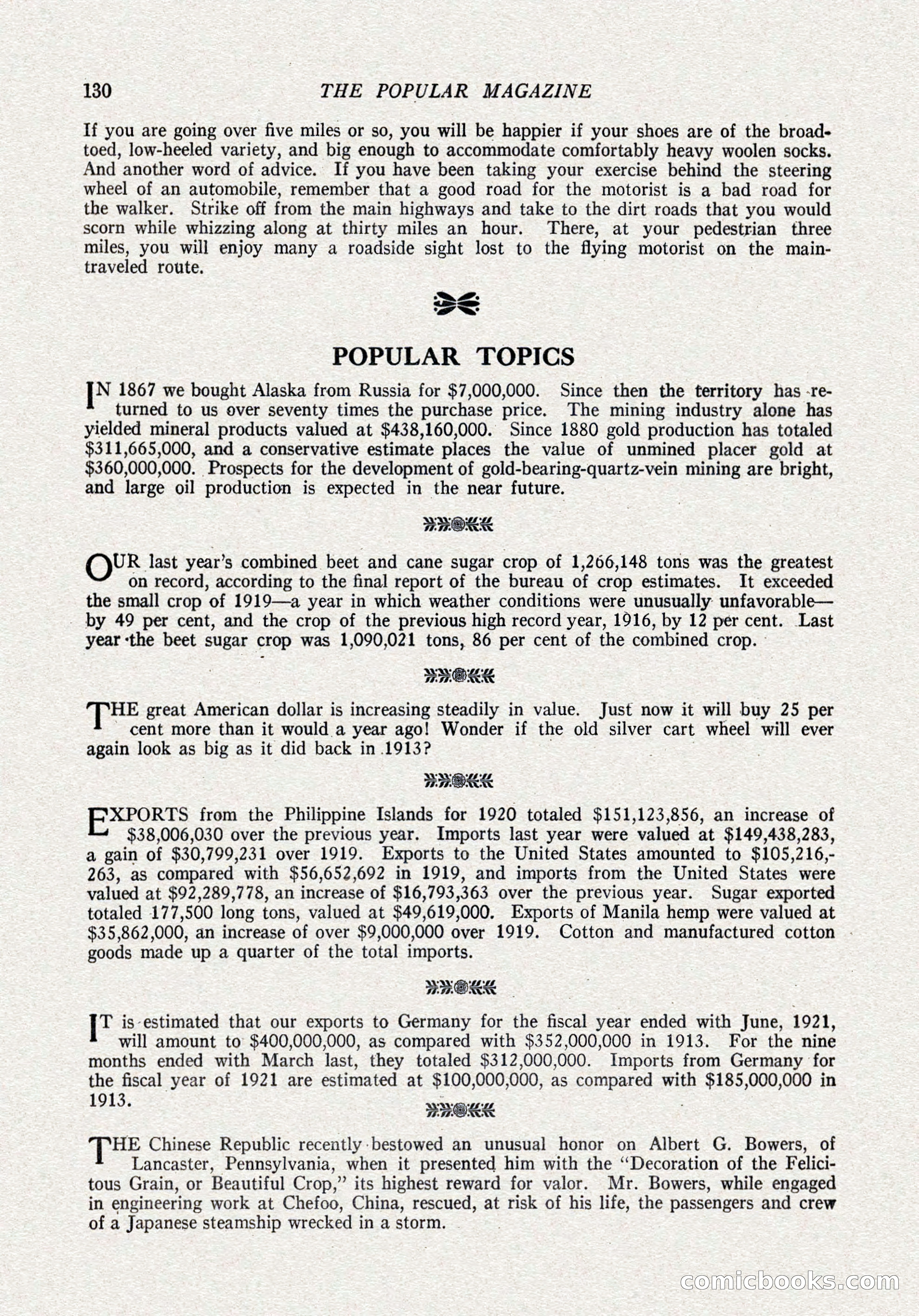 The Popular Magazine, October 15, 1921 — page 132 of 196