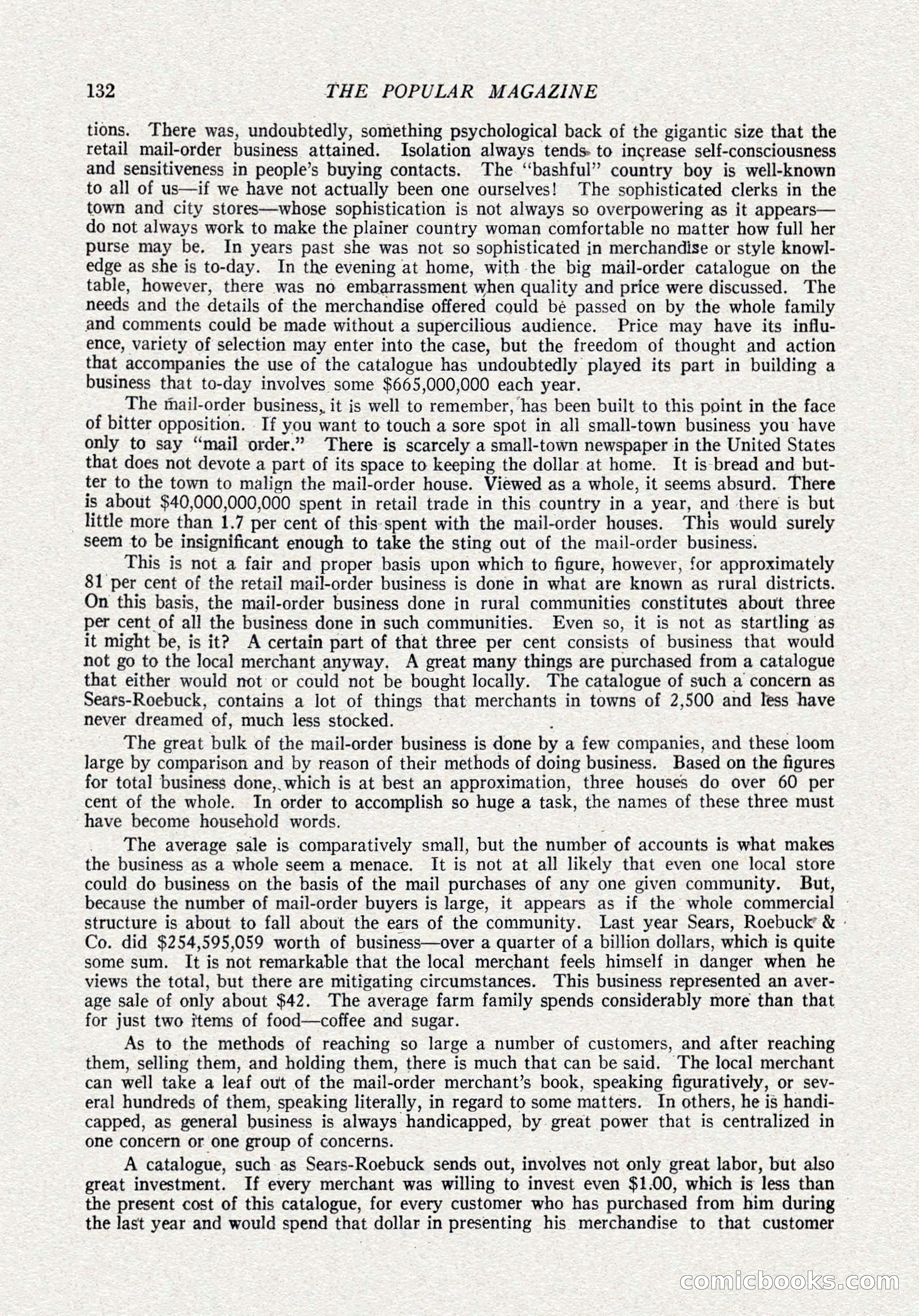 The Popular Magazine, October 15, 1921 — page 134 of 196