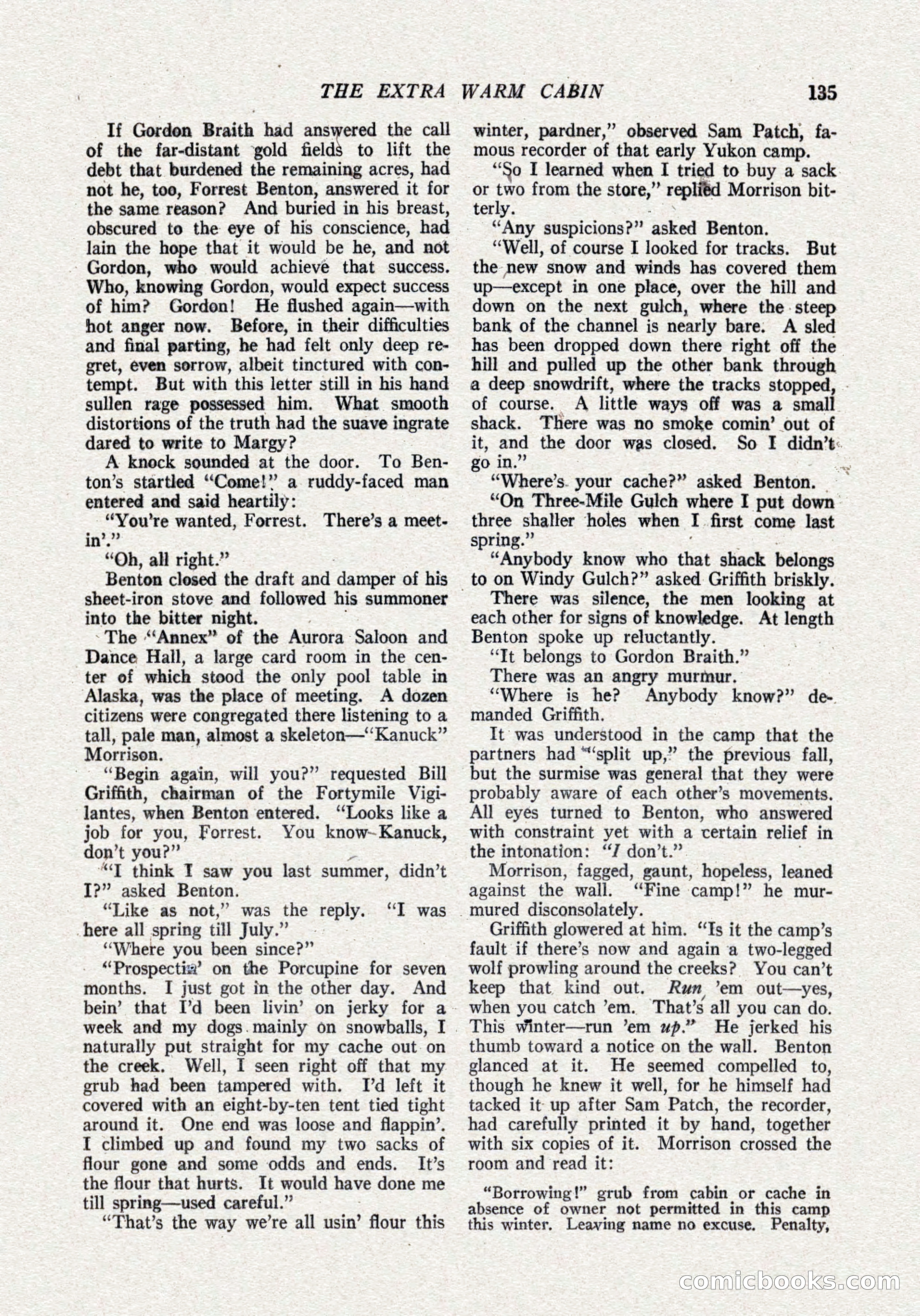 The Popular Magazine, October 15, 1921 — page 137 of 196