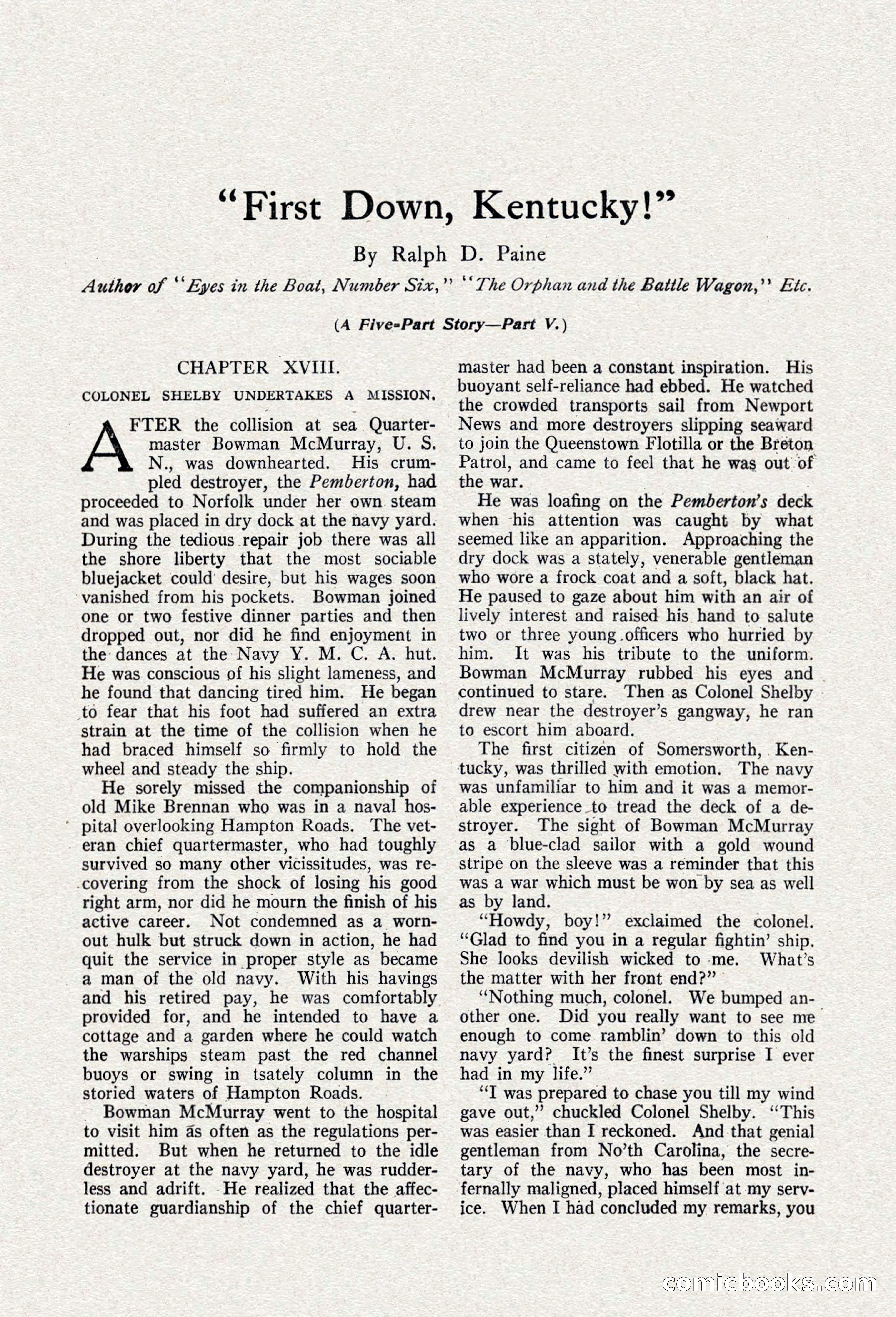 The Popular Magazine, October 15, 1921 — page 147 of 196