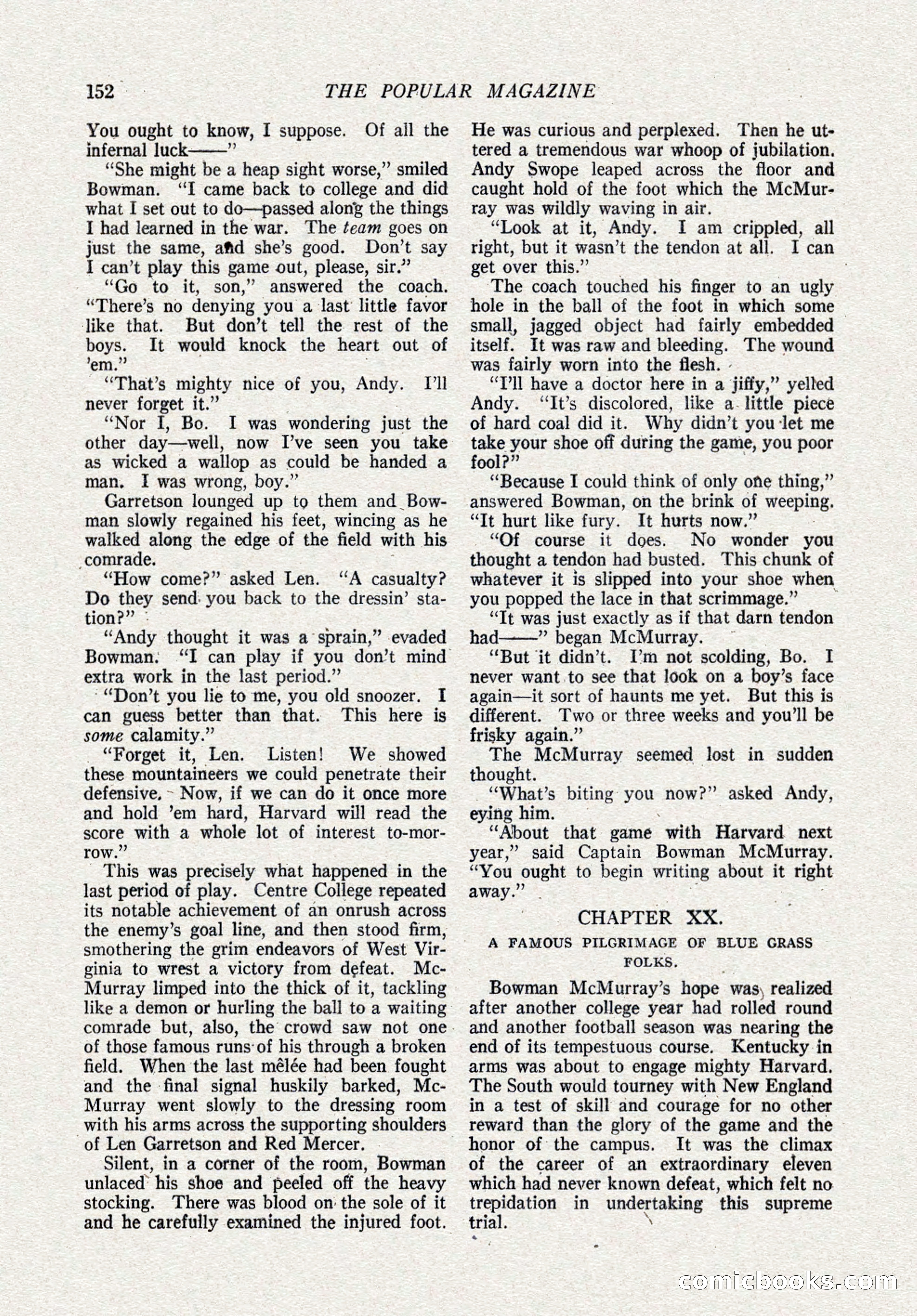The Popular Magazine, October 15, 1921 — page 154 of 196